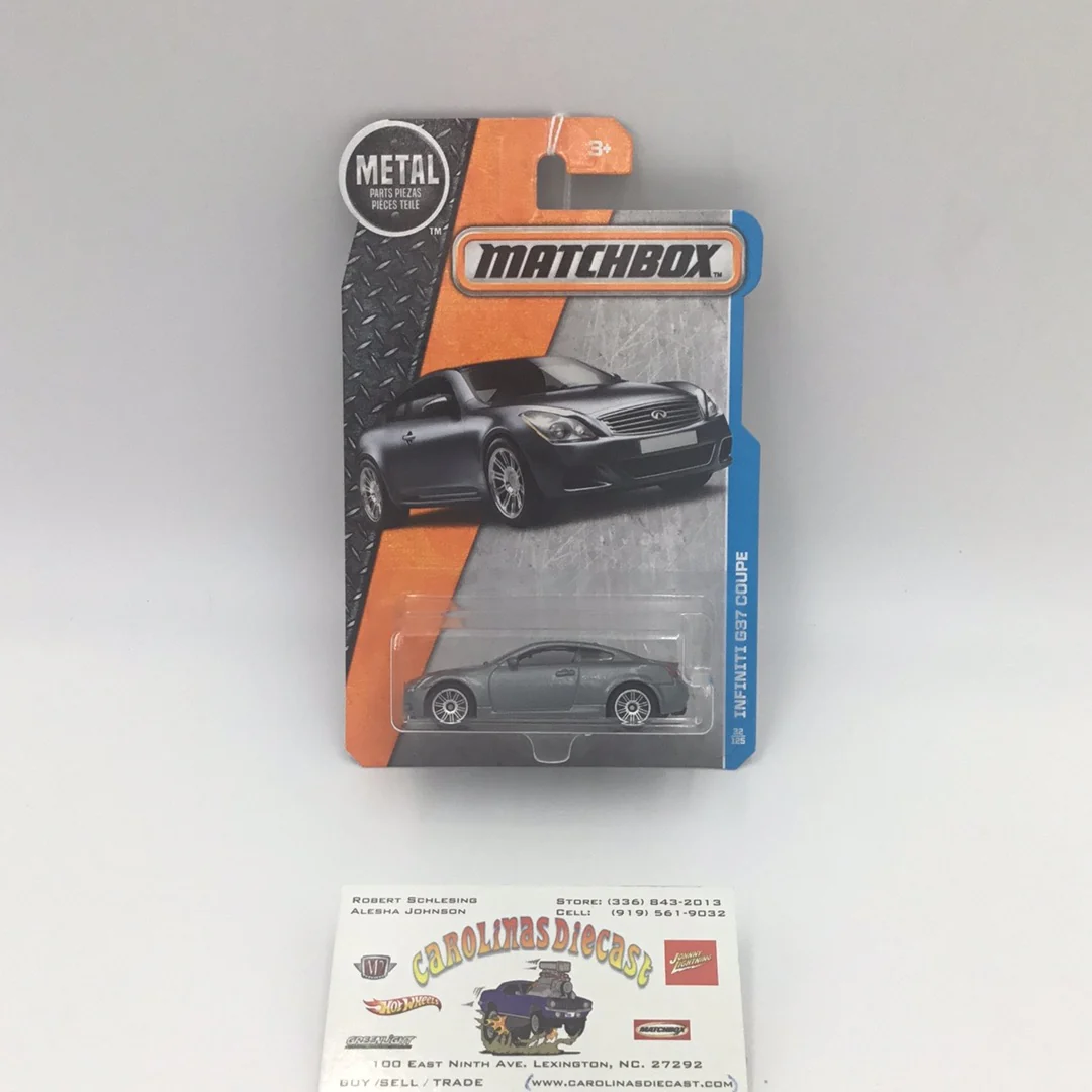matchbox  #32 Infiniti G37 Coupe silver htf UU1