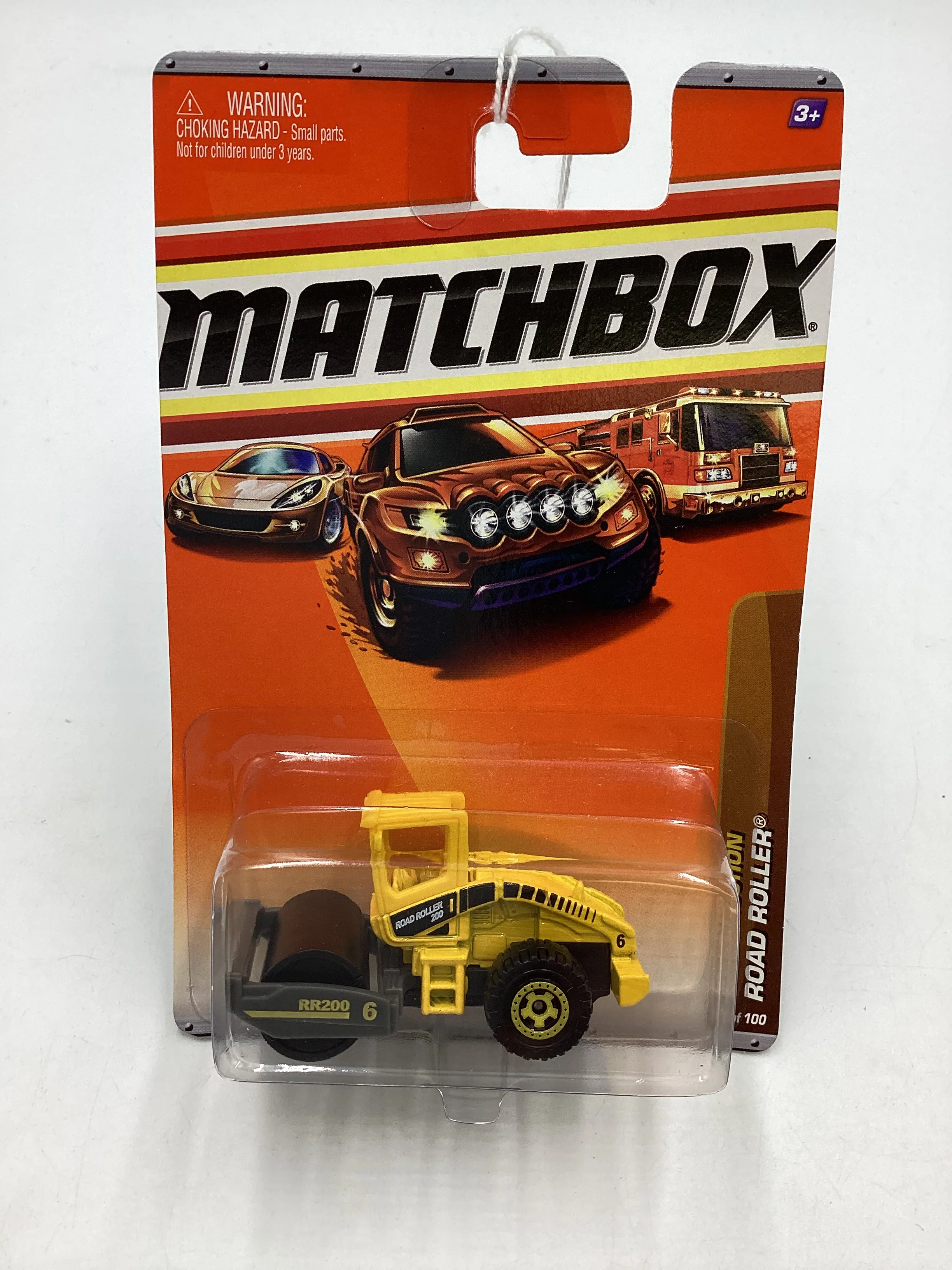 Matchbox #37 Construction Road Roller Yellow 206G - Image 8