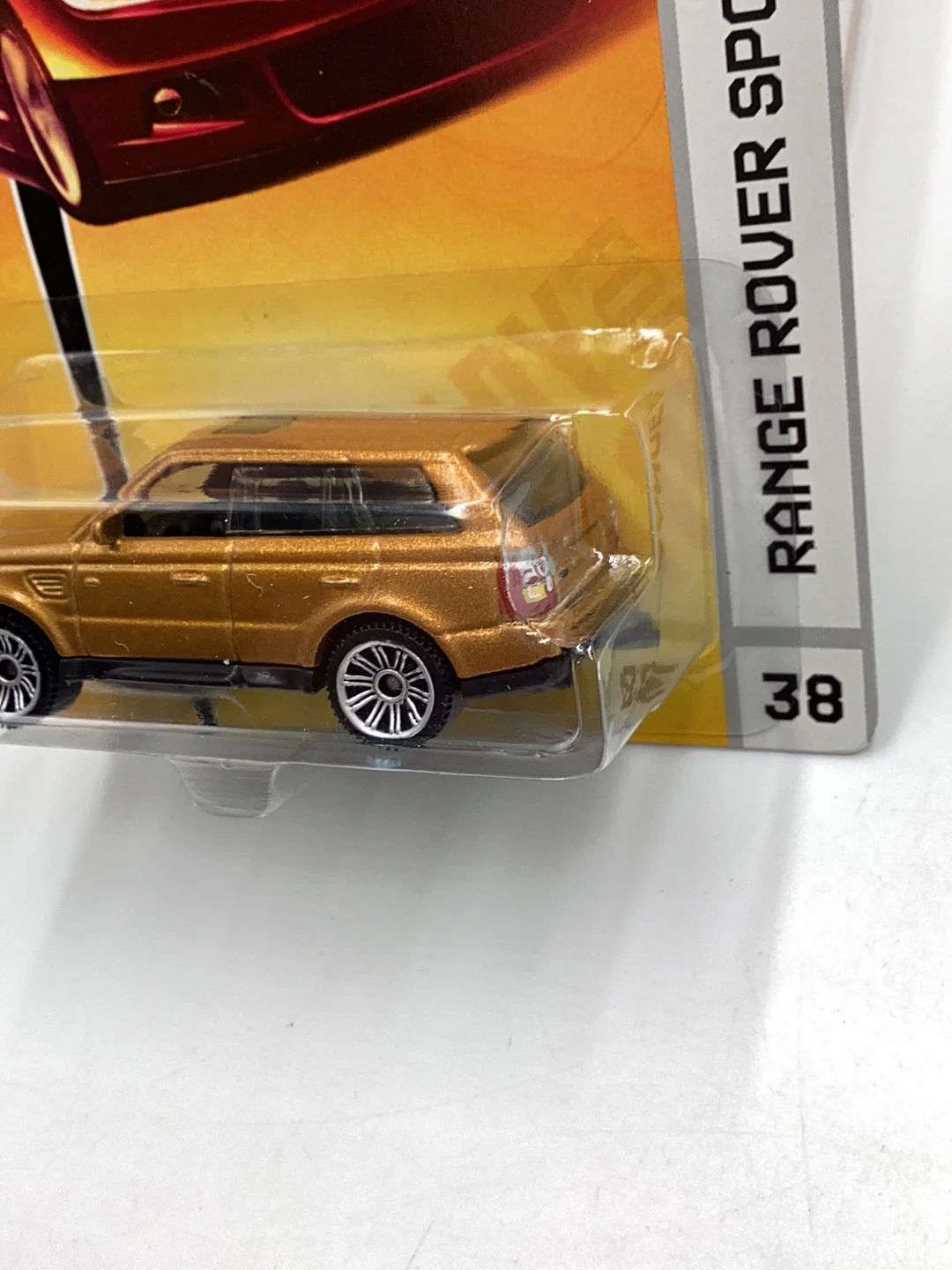 Matchbox #38 Range Rover Sport gold 208A - Image 4