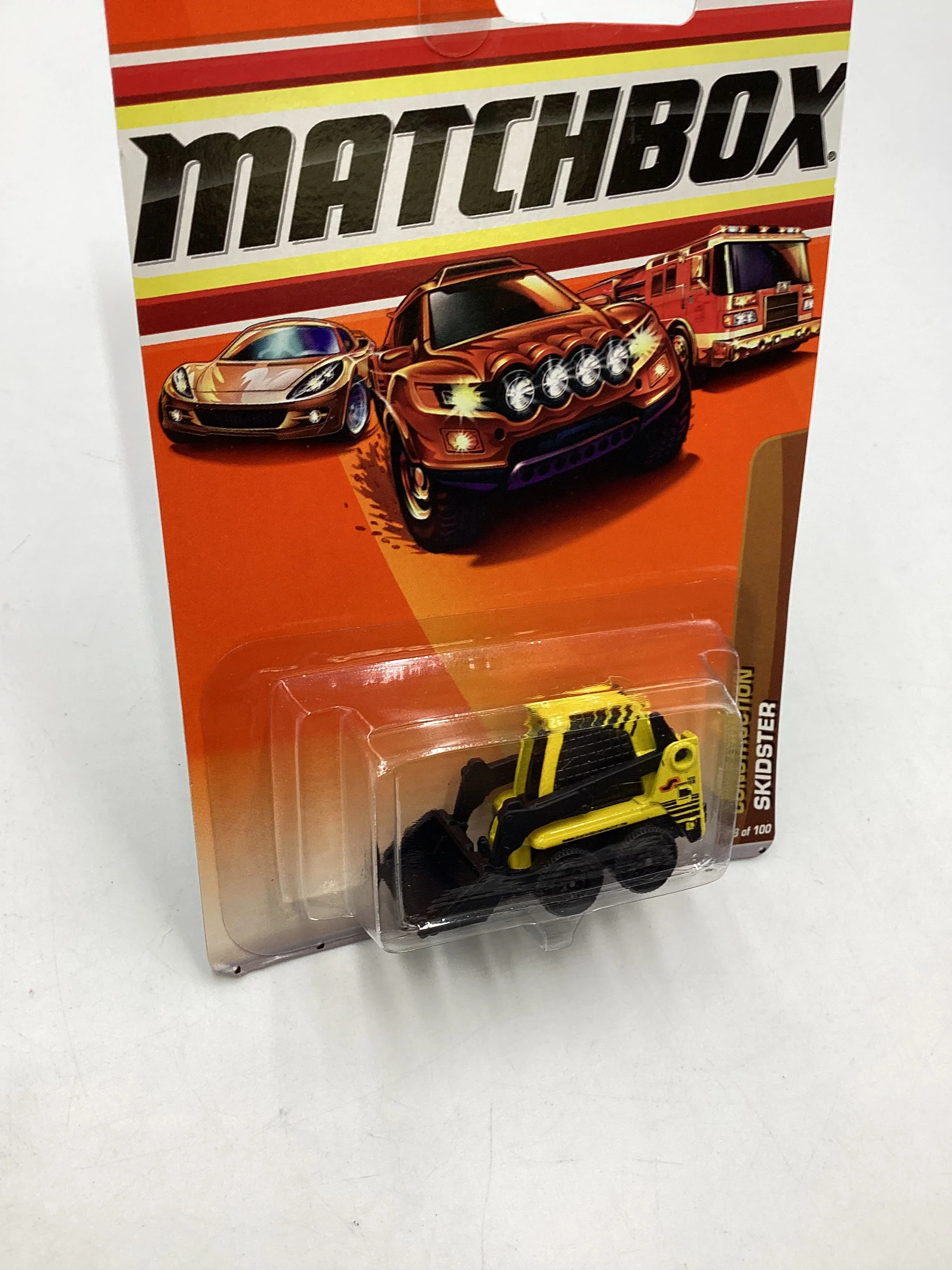 Matchbox 2010 #39 Construction Skidster Yellow 206E - Image 5