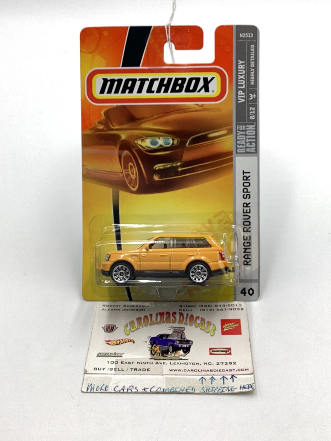 Matchbox #40 Range Rover Sport 208E