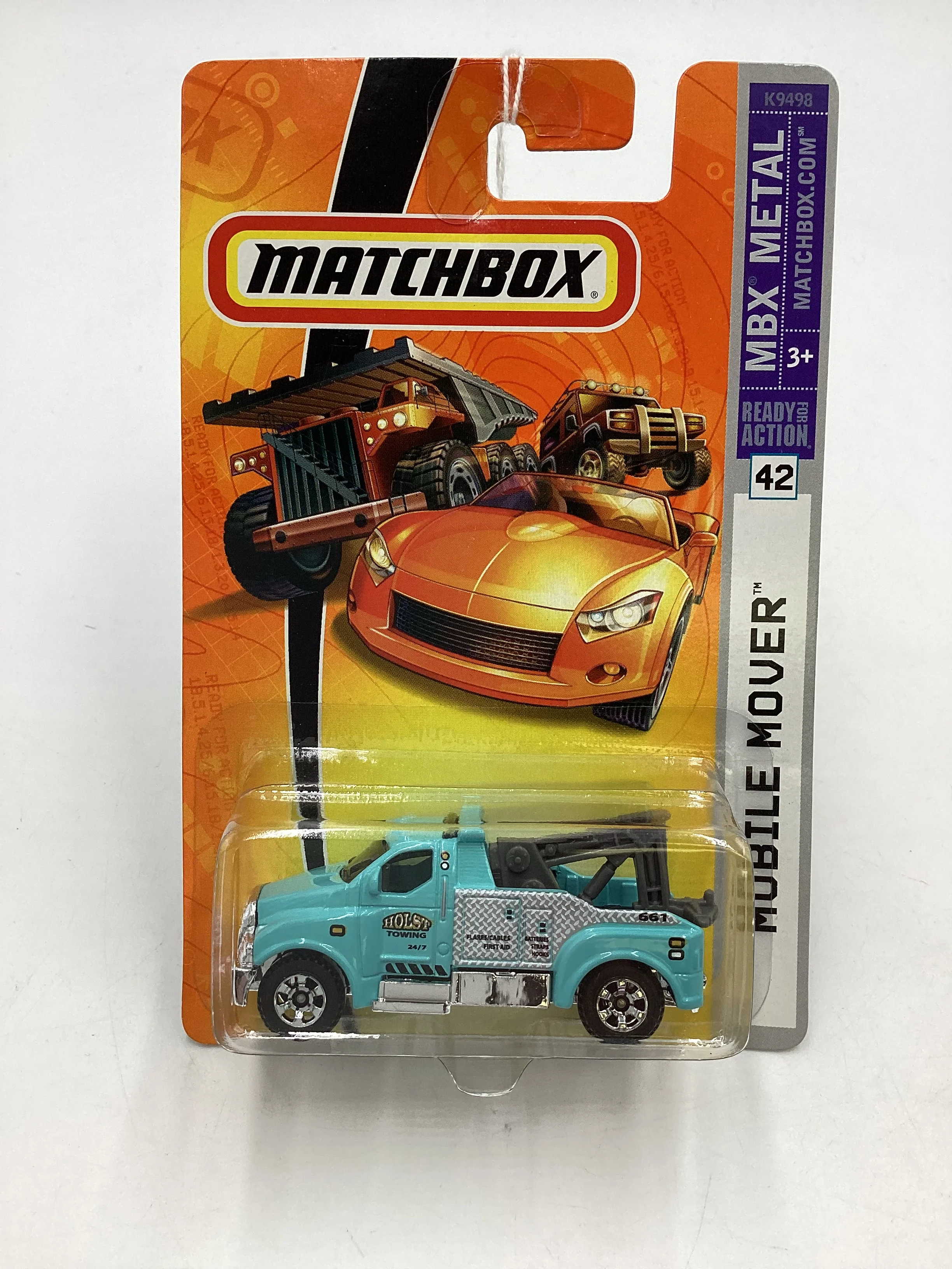 Matchbox #43 MBX Metal Mobile Mover Light Blue 207E - Image 2