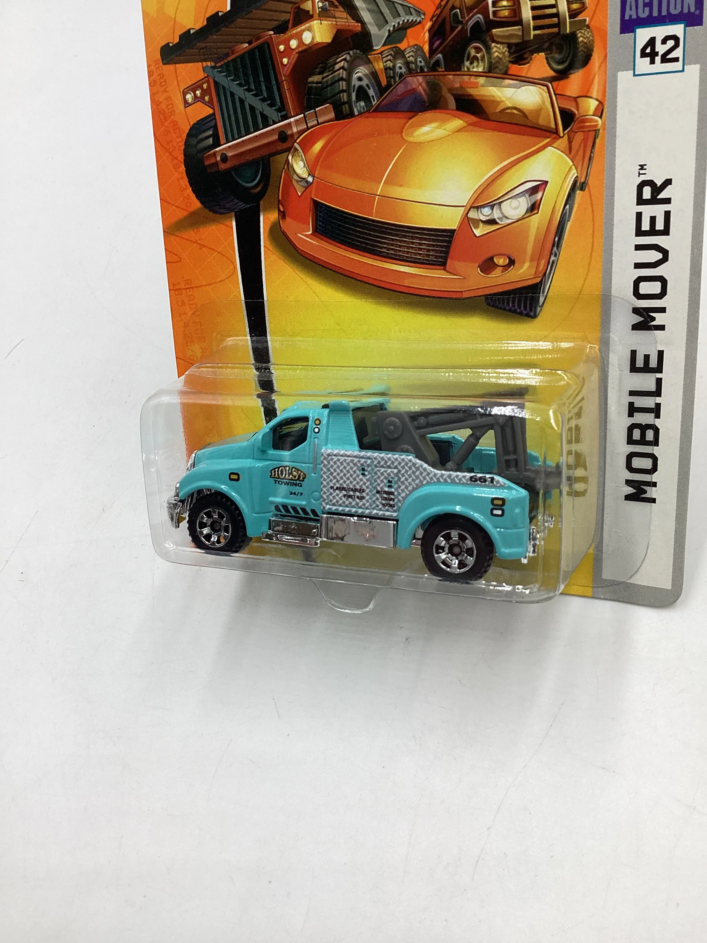 Matchbox #43 MBX Metal Mobile Mover Light Blue 207E - Image 5