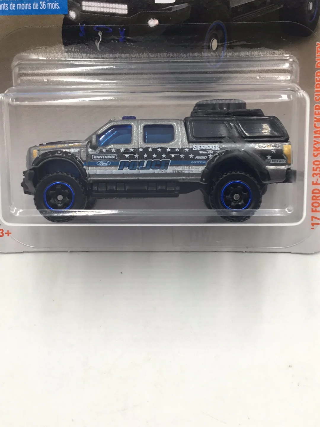 matchbox #50 2017 Ford F-350 Skyjacker Super Duty VV6 - Image 2