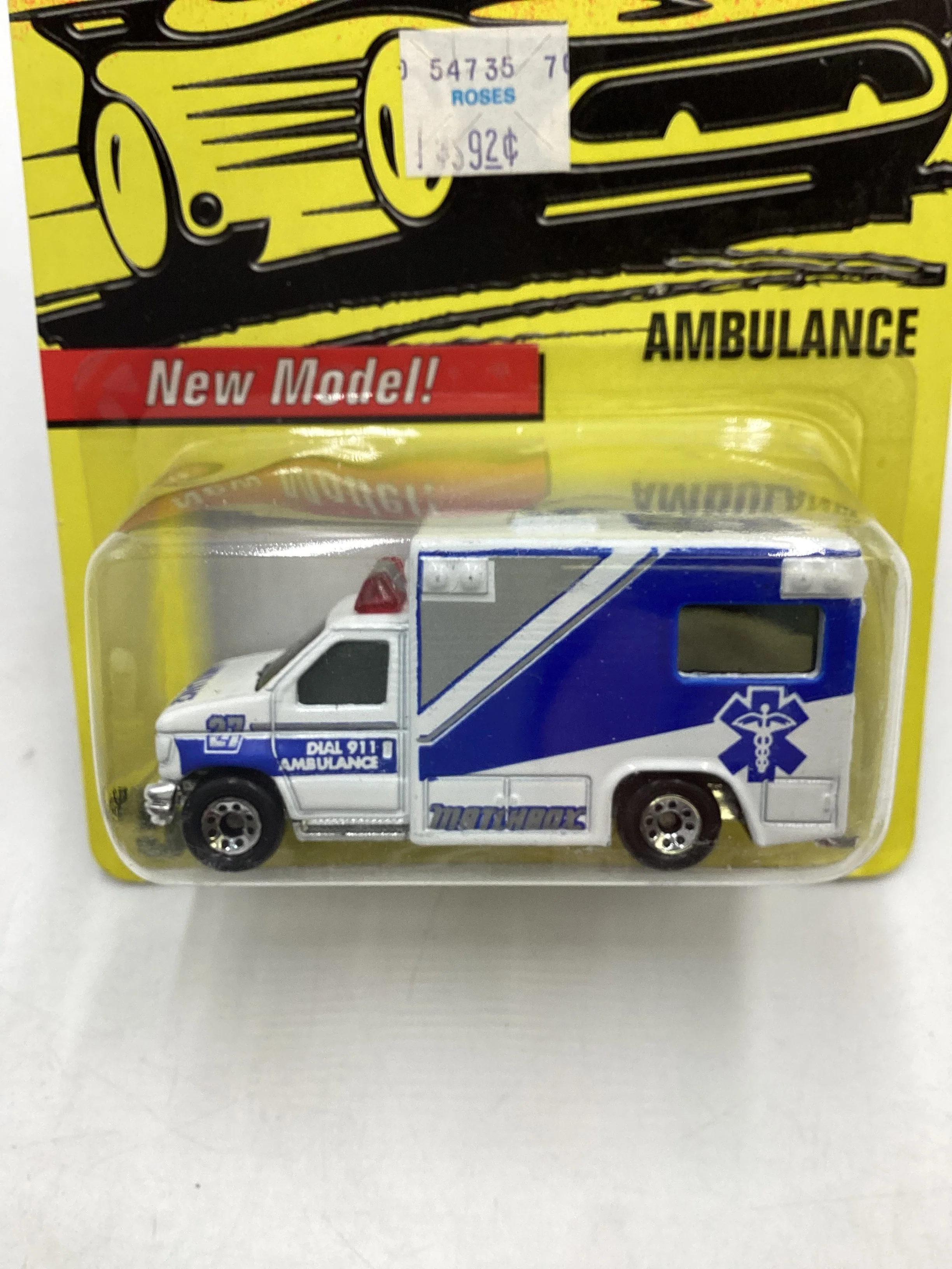Matchbox #51 Ambulance *Cracked Blister 206B - Image 3