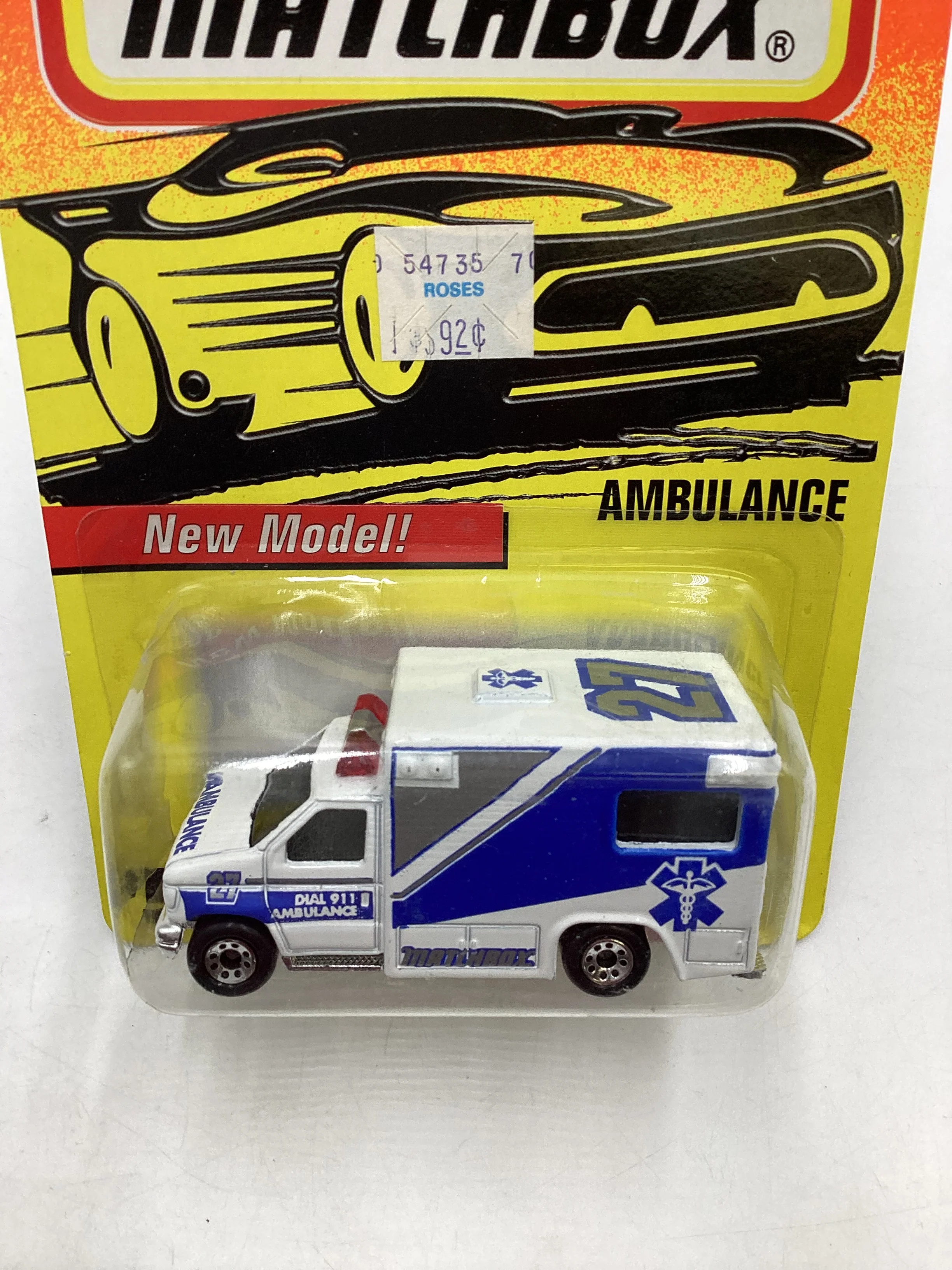 Matchbox #51 Ambulance *Cracked Blister 206B - Image 6