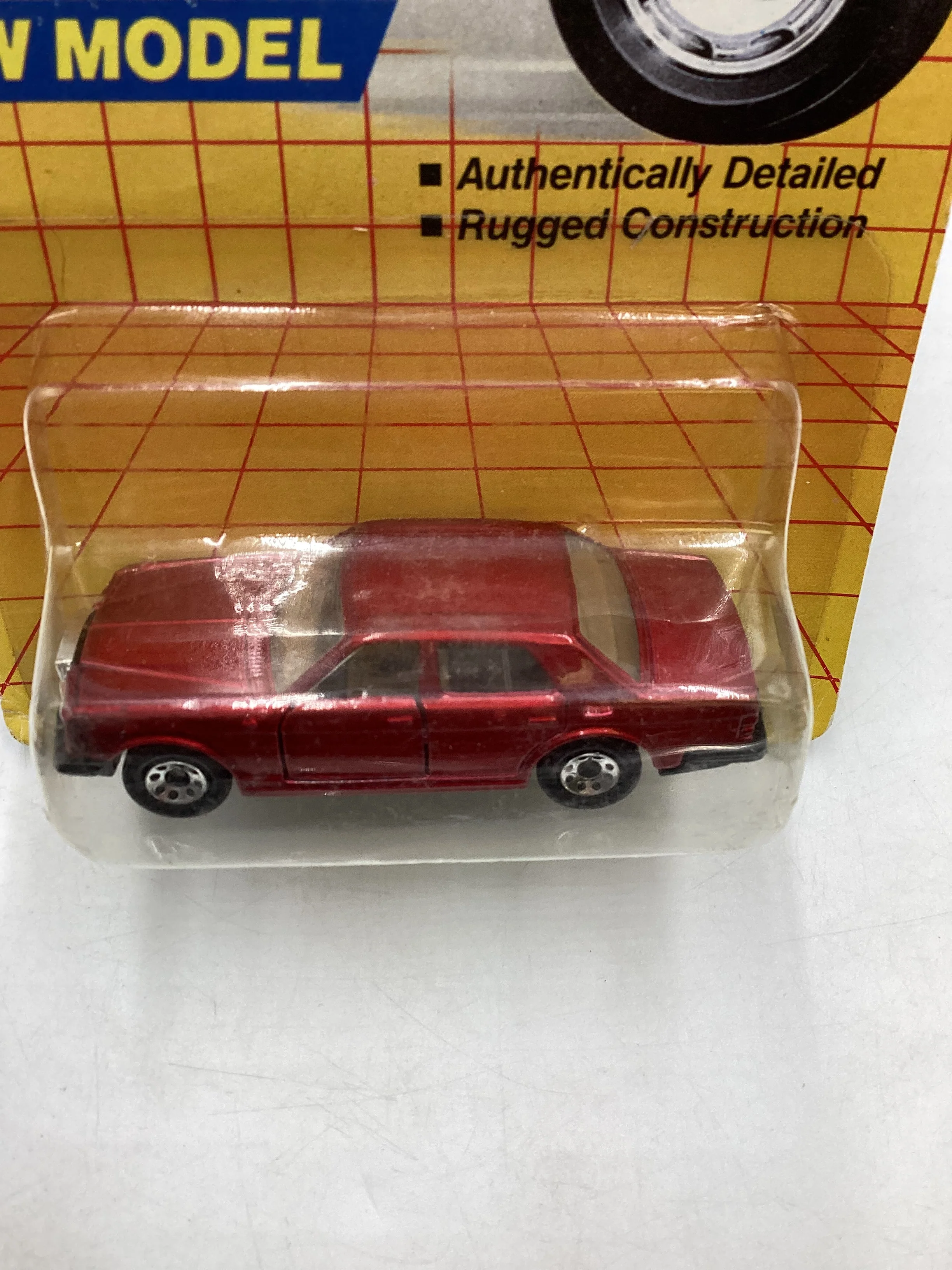 Matchbox #55 New Model Rolls Royce Silver Spirit Red Card not mint - Image 6