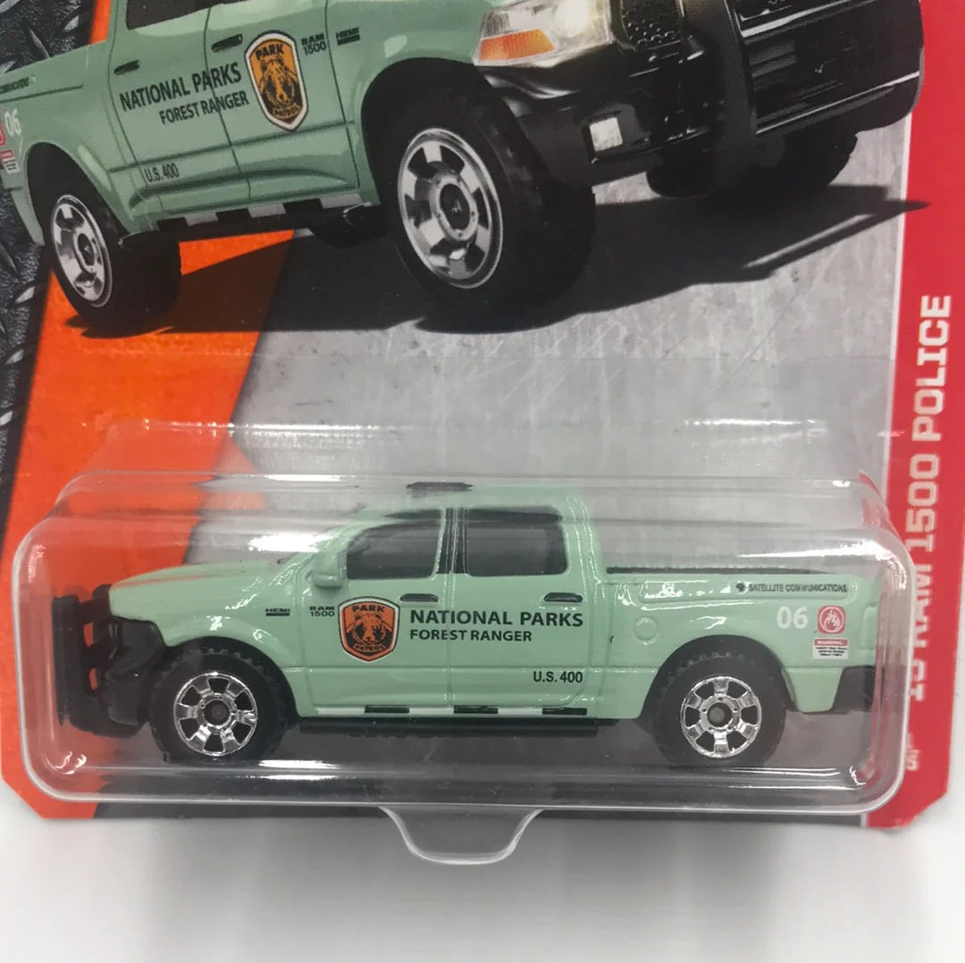 matchbox #61 15 Ram 1500 Police national parks Vhtf - Image 2