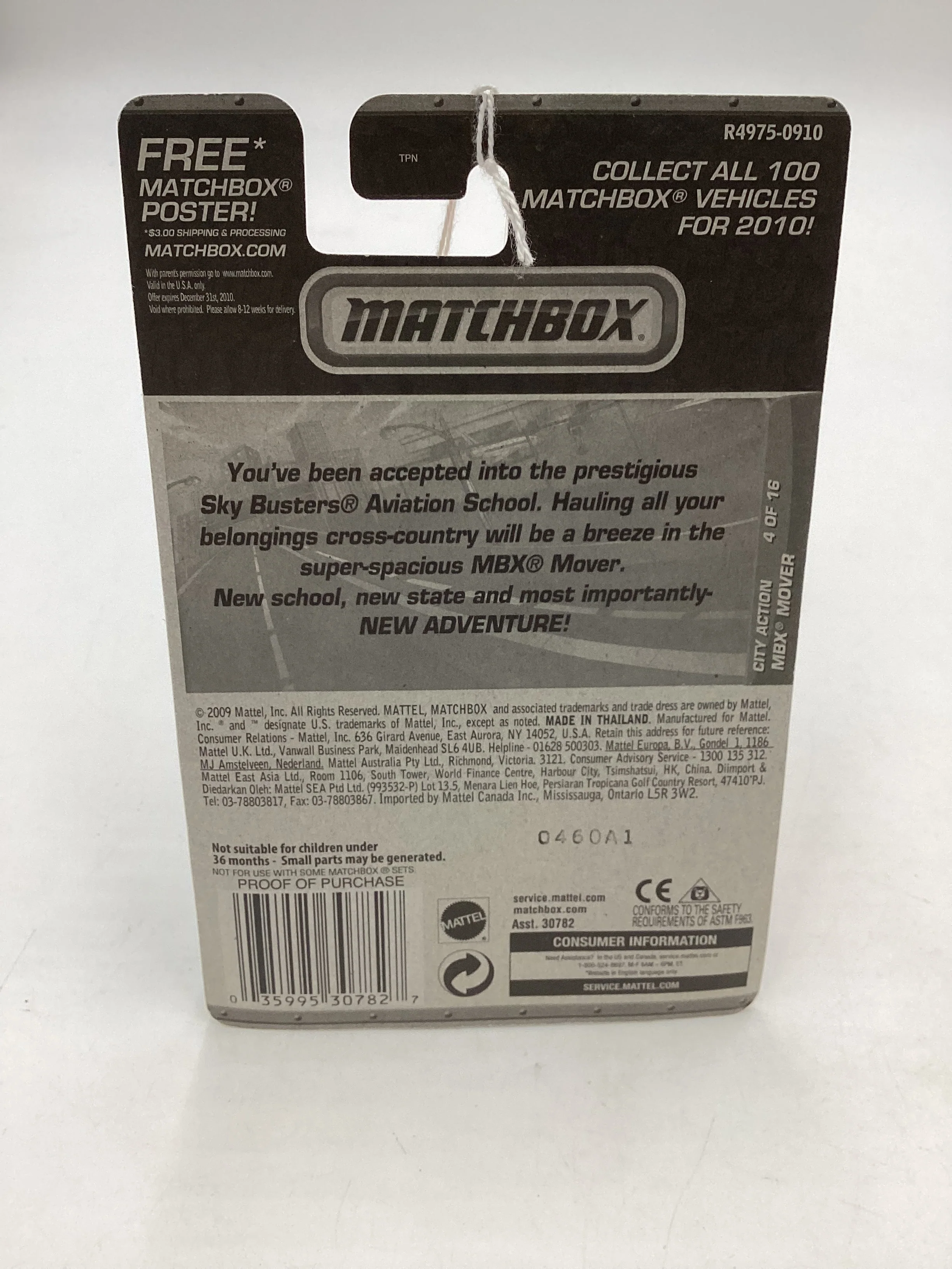 Matchbox #61 2010 City Action MBX Mover green 207F - Image 7