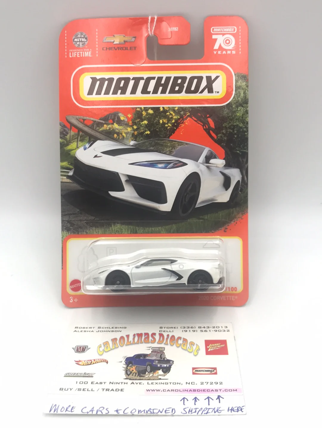 matchbox 70 years #31 2020 Corvette 15E