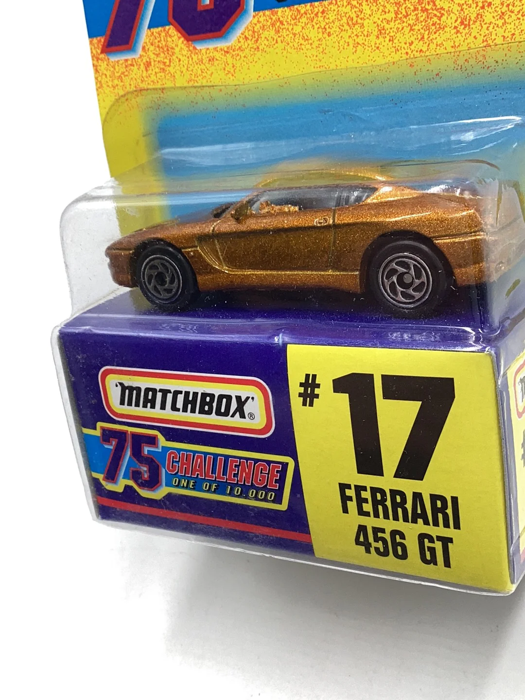 Matchbox 75 Challenge #17 Ferrari 456 GT 163G - Image 5