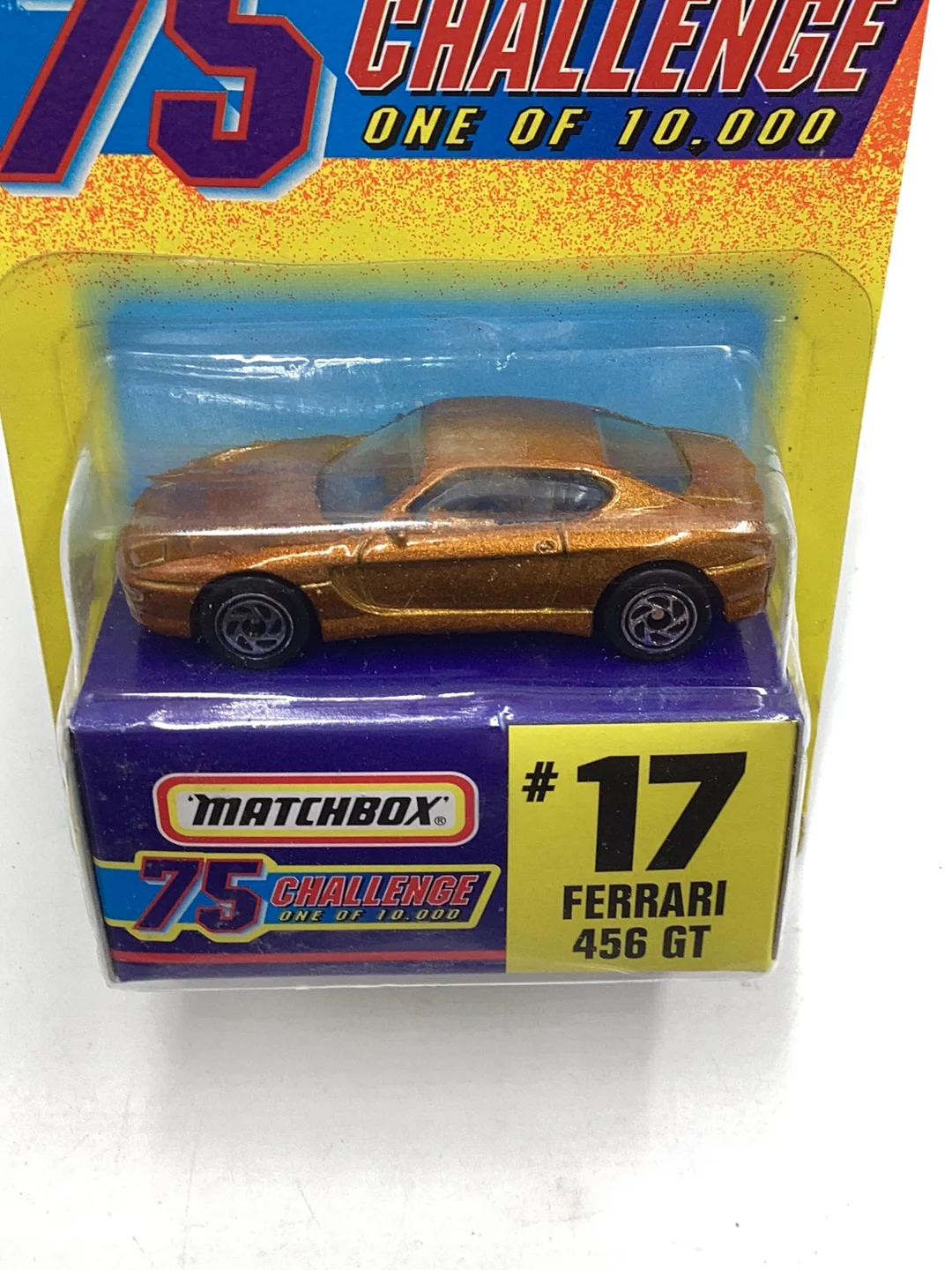 Matchbox 75 Challenge #17 Ferrari 456 GT 163G - Image 6
