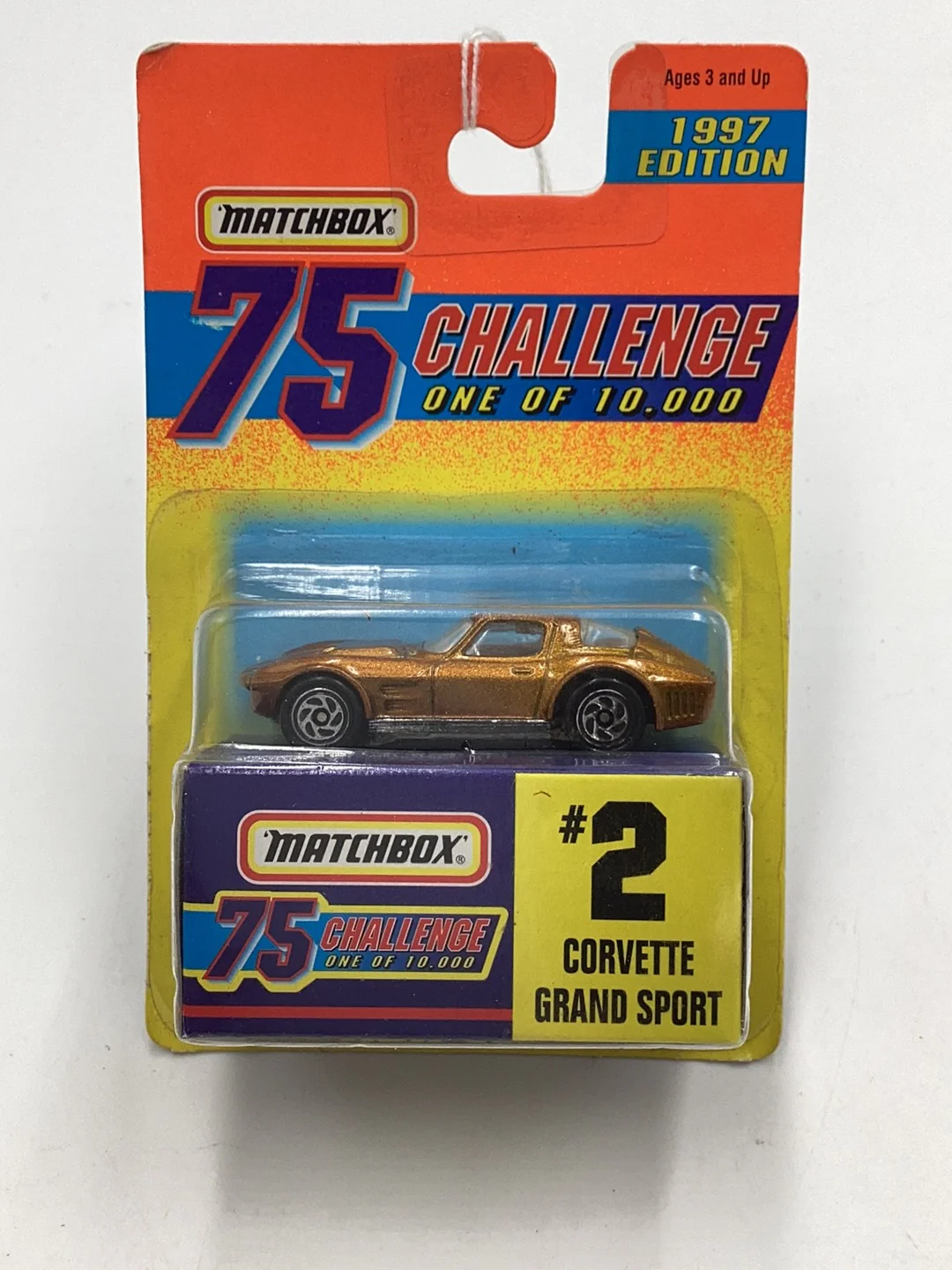 Matchbox 75 Challenge #2 Corvette Grand Sport 163l - Image 2