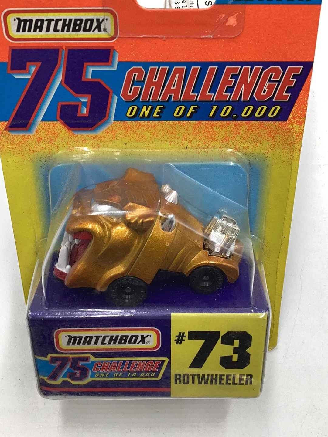 Matchbox 75 Challenge #73 Rotwheeler 163H - Image 6