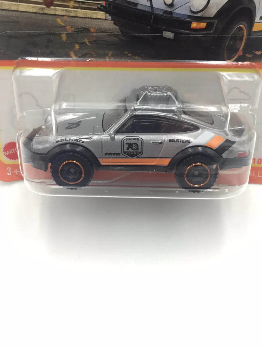 Matchbox #80 1985 Porsche 911 Rally SC Short Card 99i - Image 2