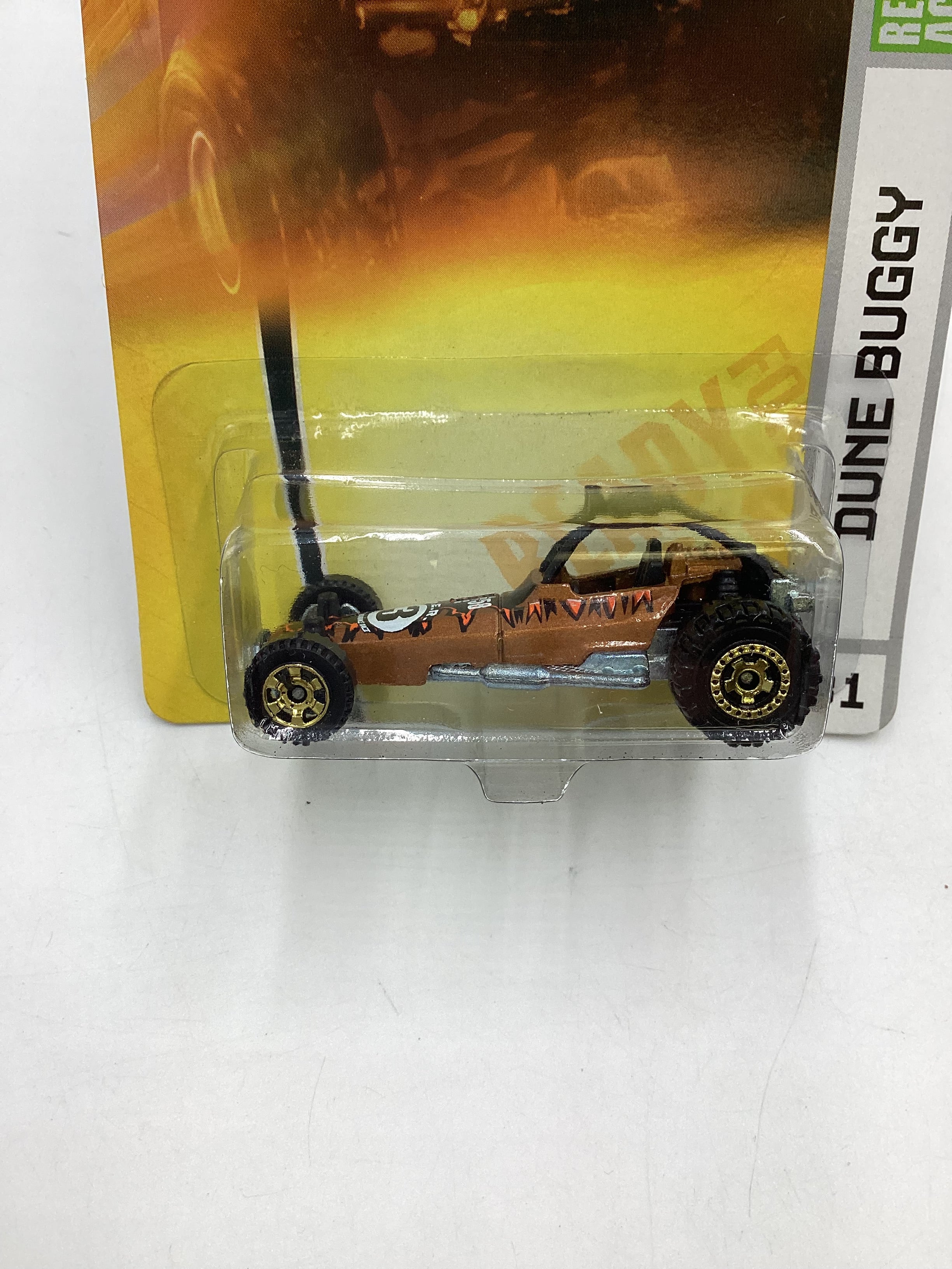 Matchbox #81 Outdoor Adventure Dune Buggy Brown 207G - Image 2