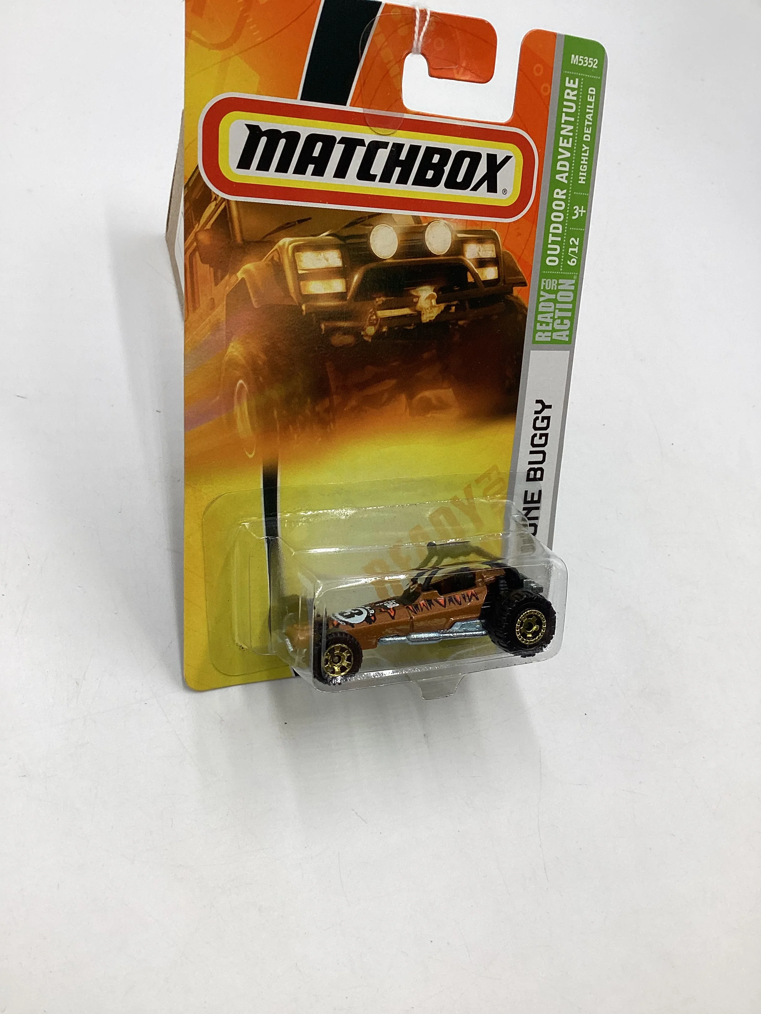 Matchbox #81 Outdoor Adventure Dune Buggy Brown 207G - Image 3