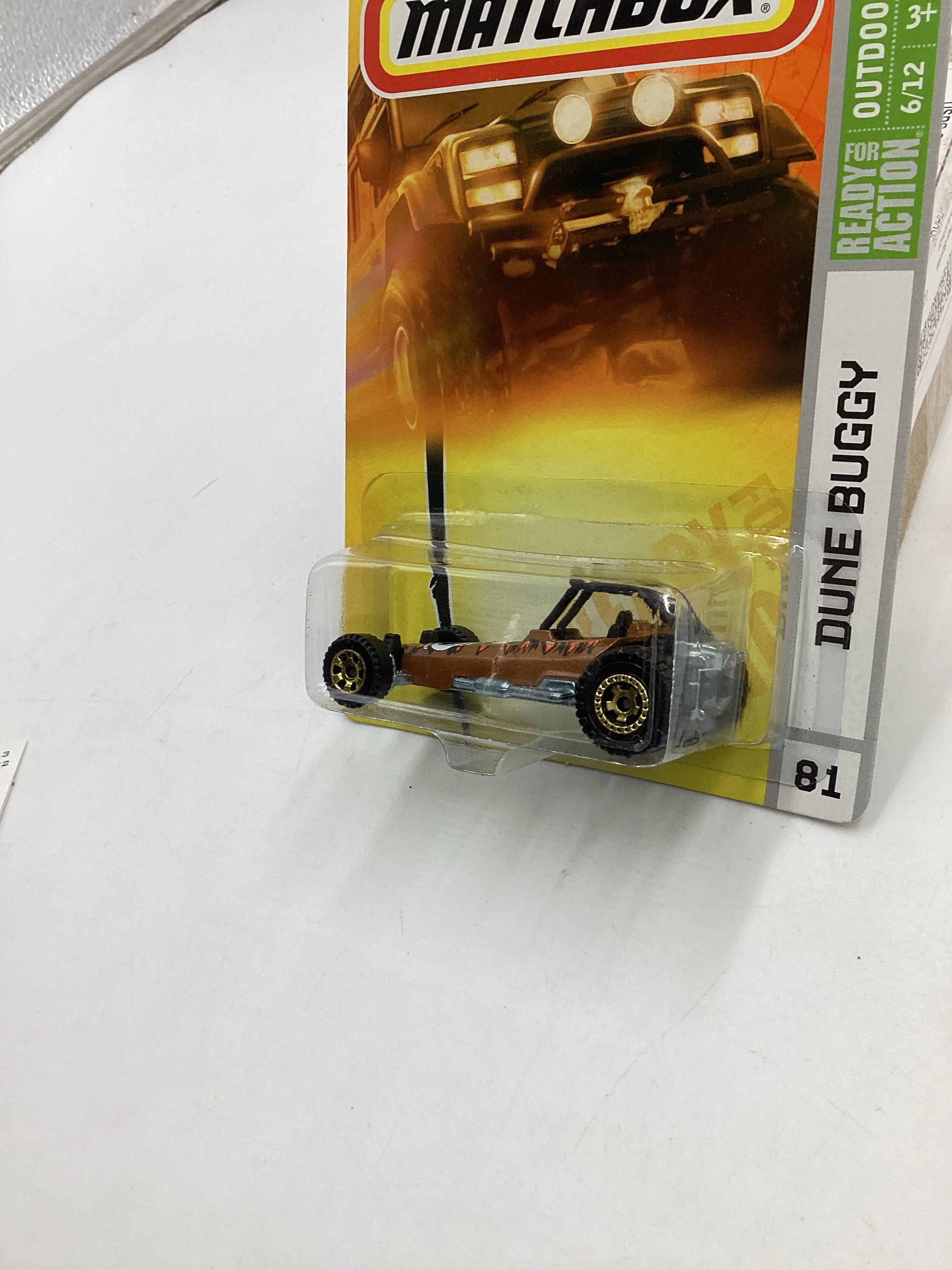 Matchbox #81 Outdoor Adventure Dune Buggy Brown 207G - Image 6