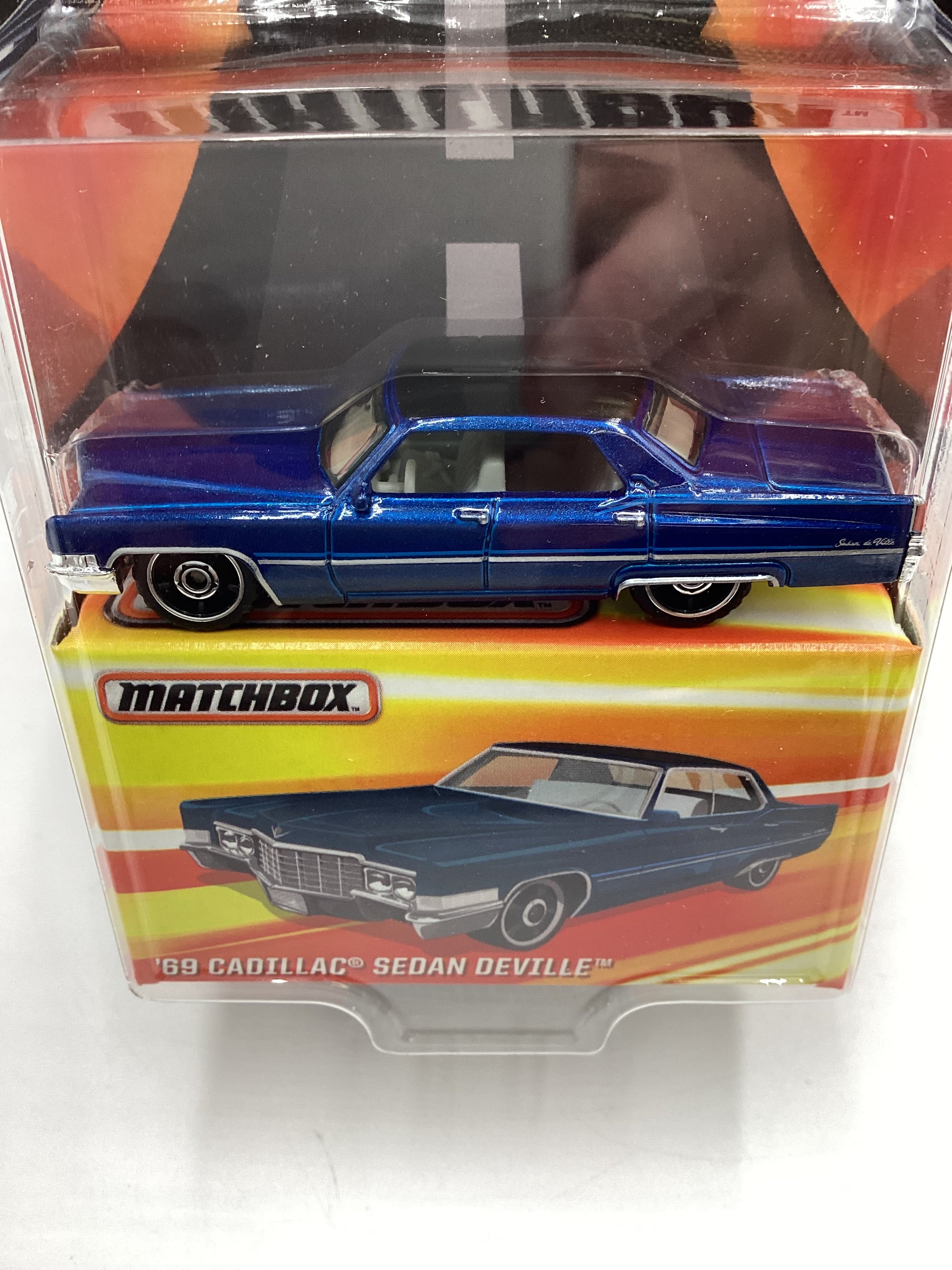 Matchbox Best of Matchbox Series 1 69 Cadillac Sedan Deville Blue 169S - Image 3