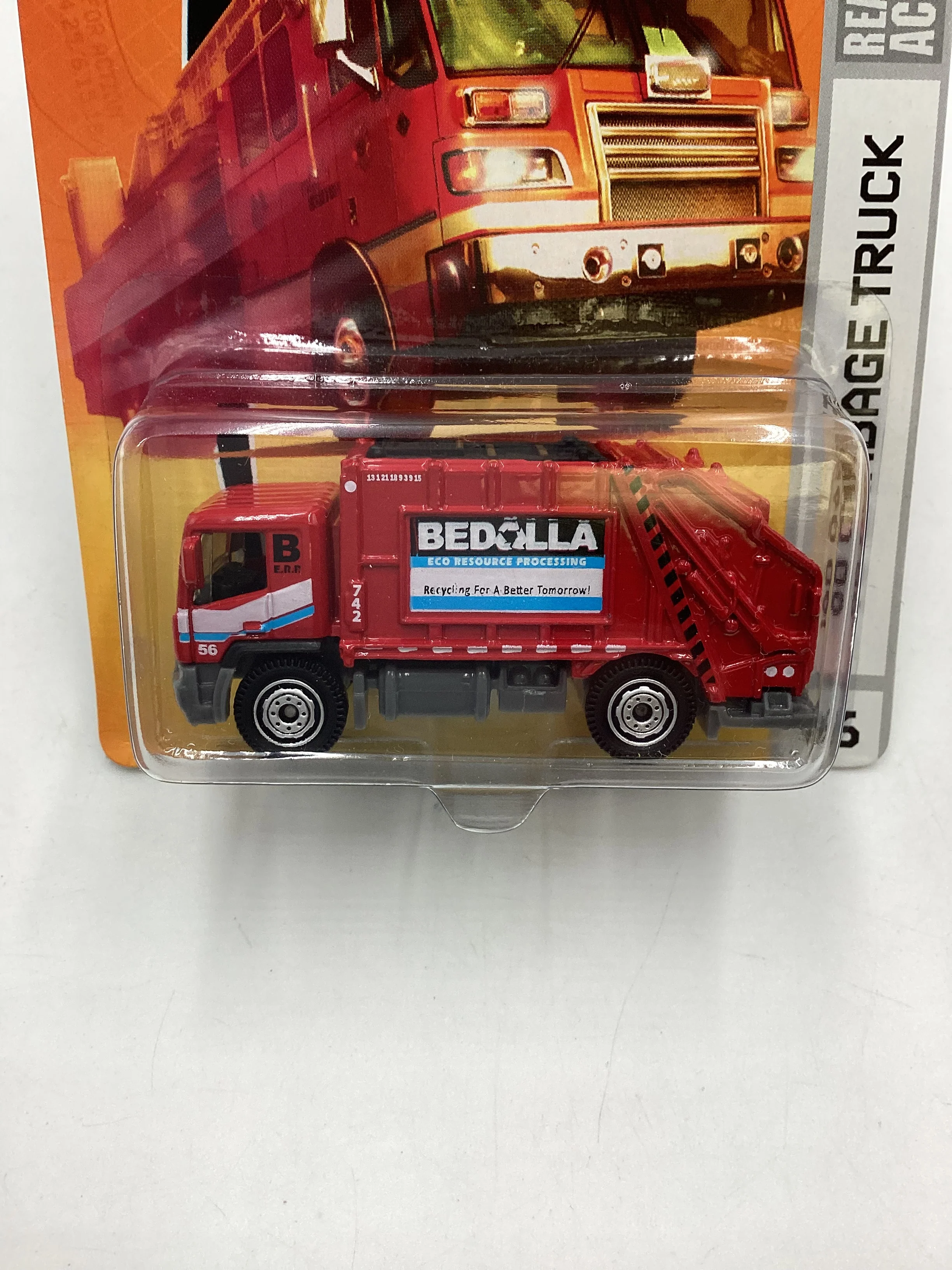 Matchbox City Action 08 Garbage Truck #46 207D - Image 3
