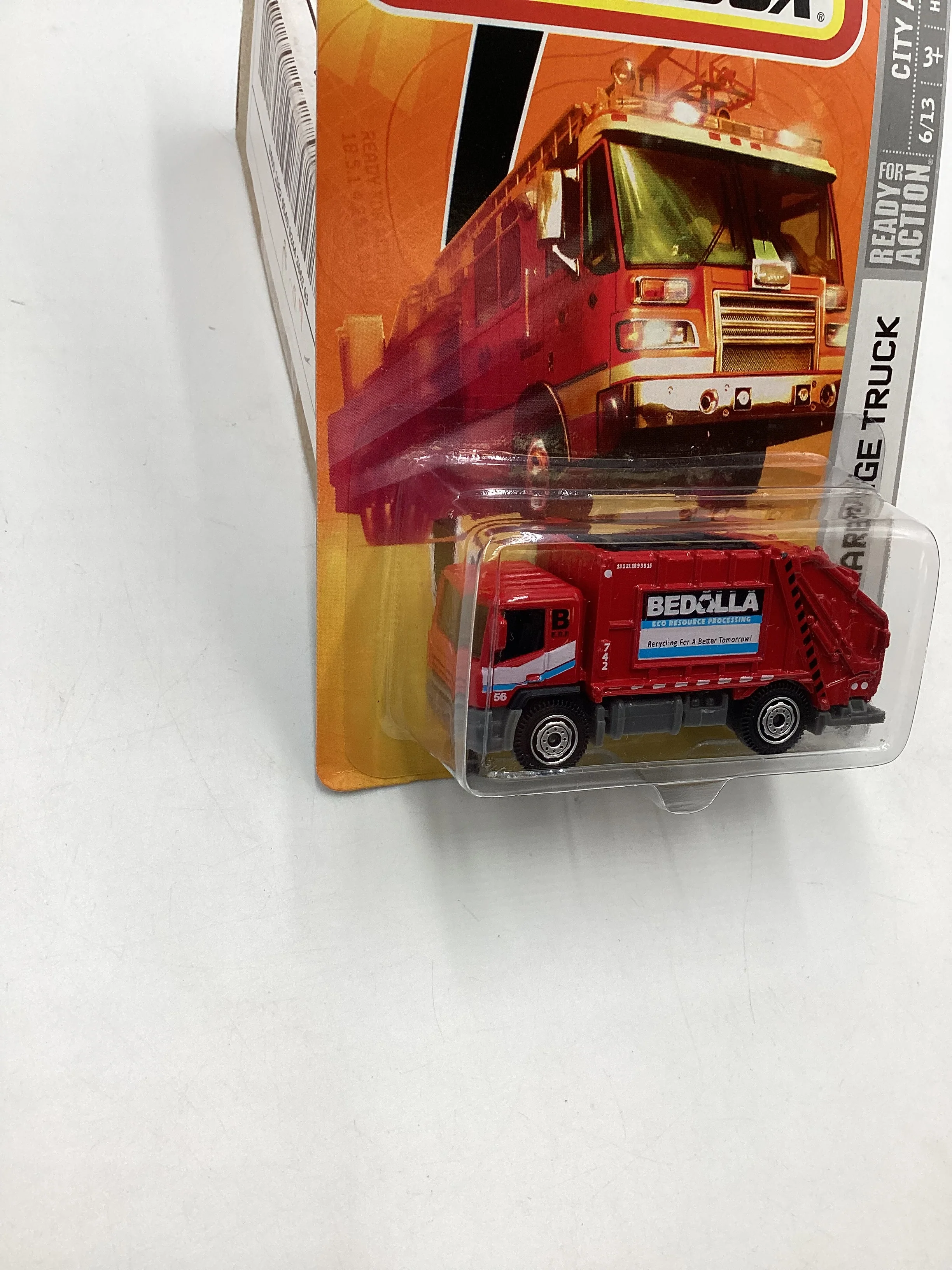 Matchbox City Action 08 Garbage Truck #46 207D - Image 4
