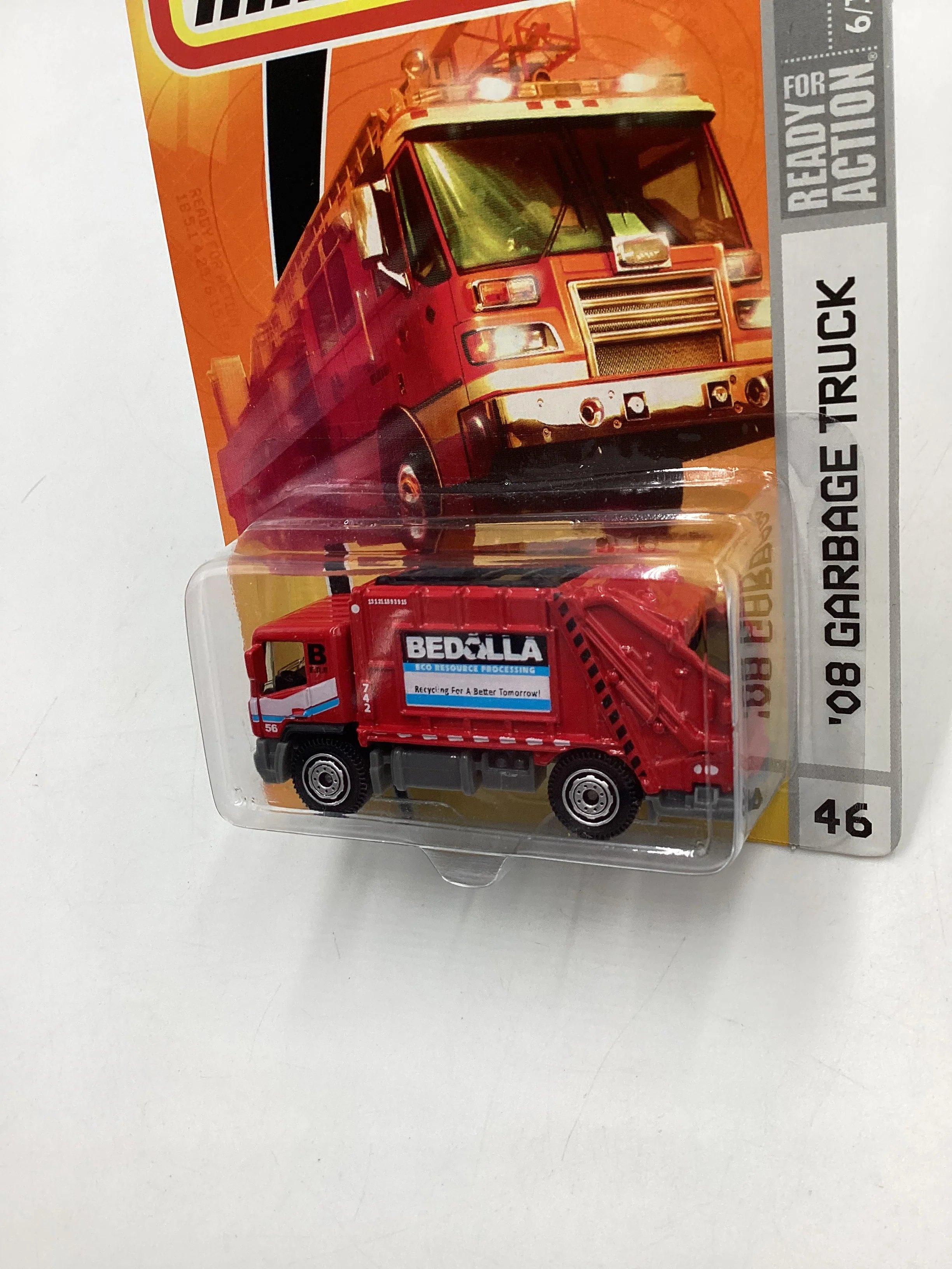 Matchbox City Action 08 Garbage Truck #46 207D - Image 6