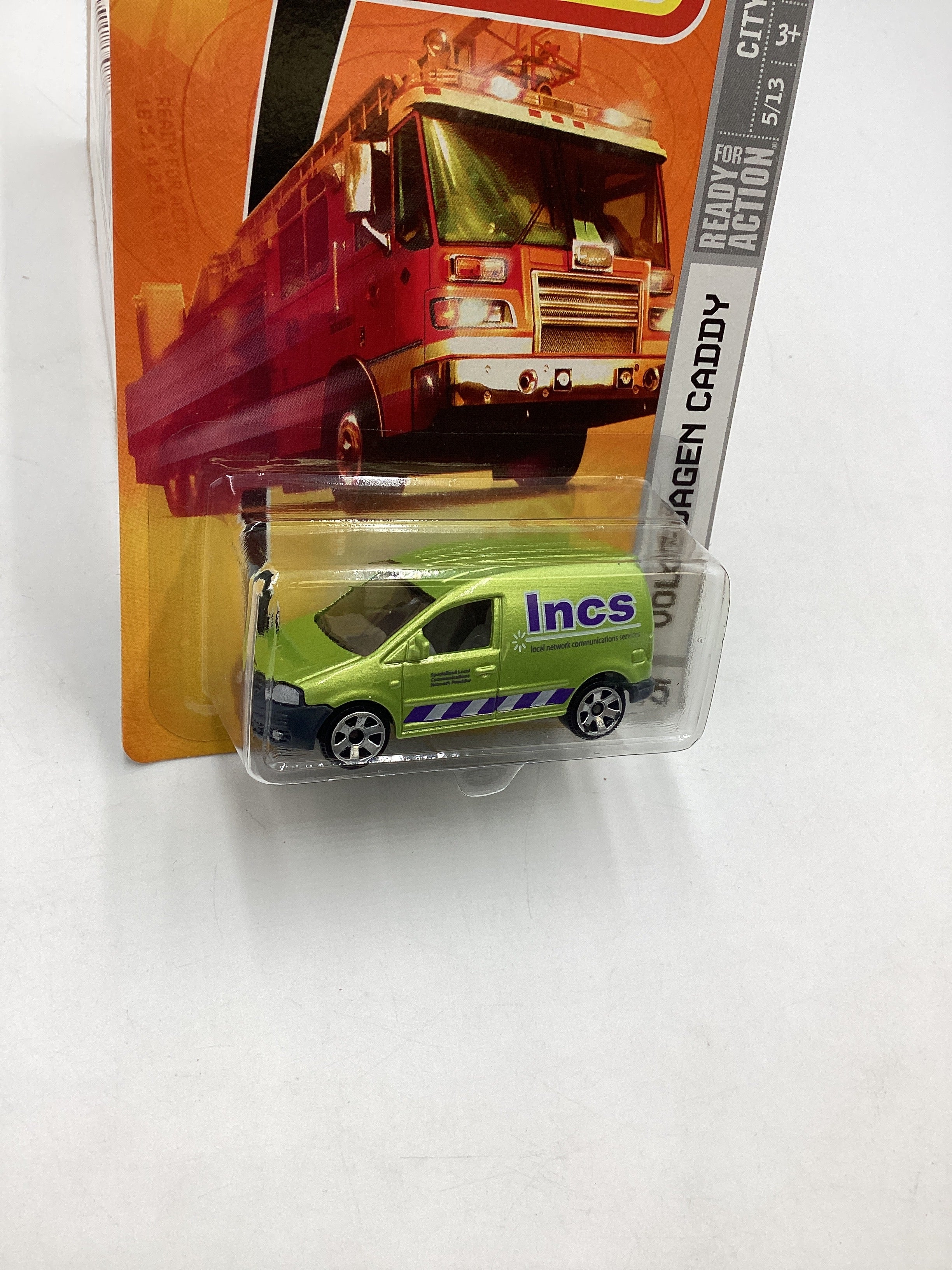 Matchbox City Action #45 Volkswagen Caddy green 207G - Image 6