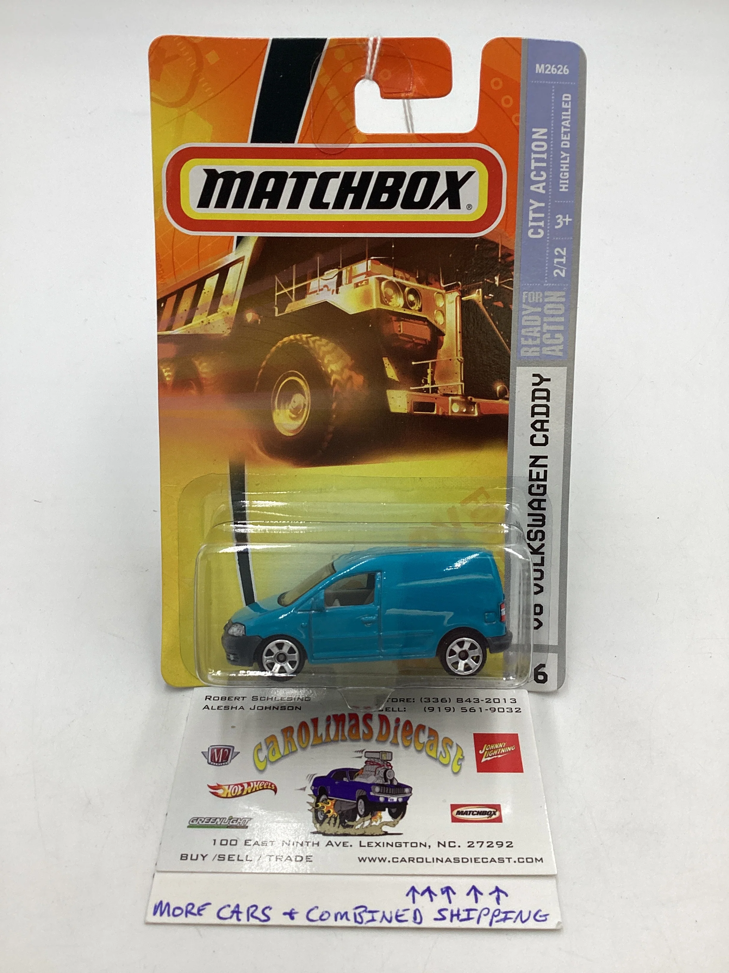 Matchbox City Action #46 06 Volkswagen Caddy 207G