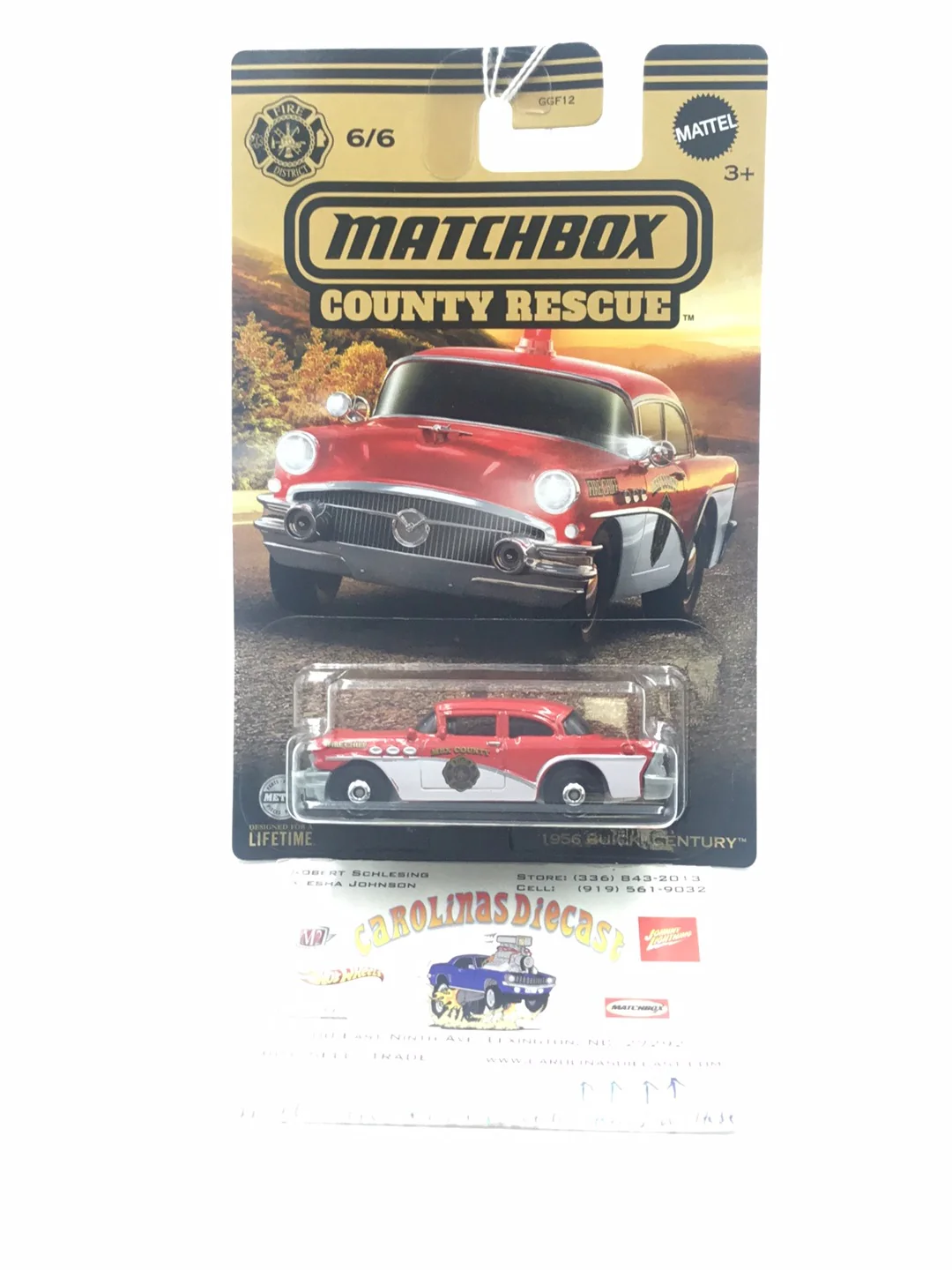 Matchbox County Rescue 1956 Buick Century 158i