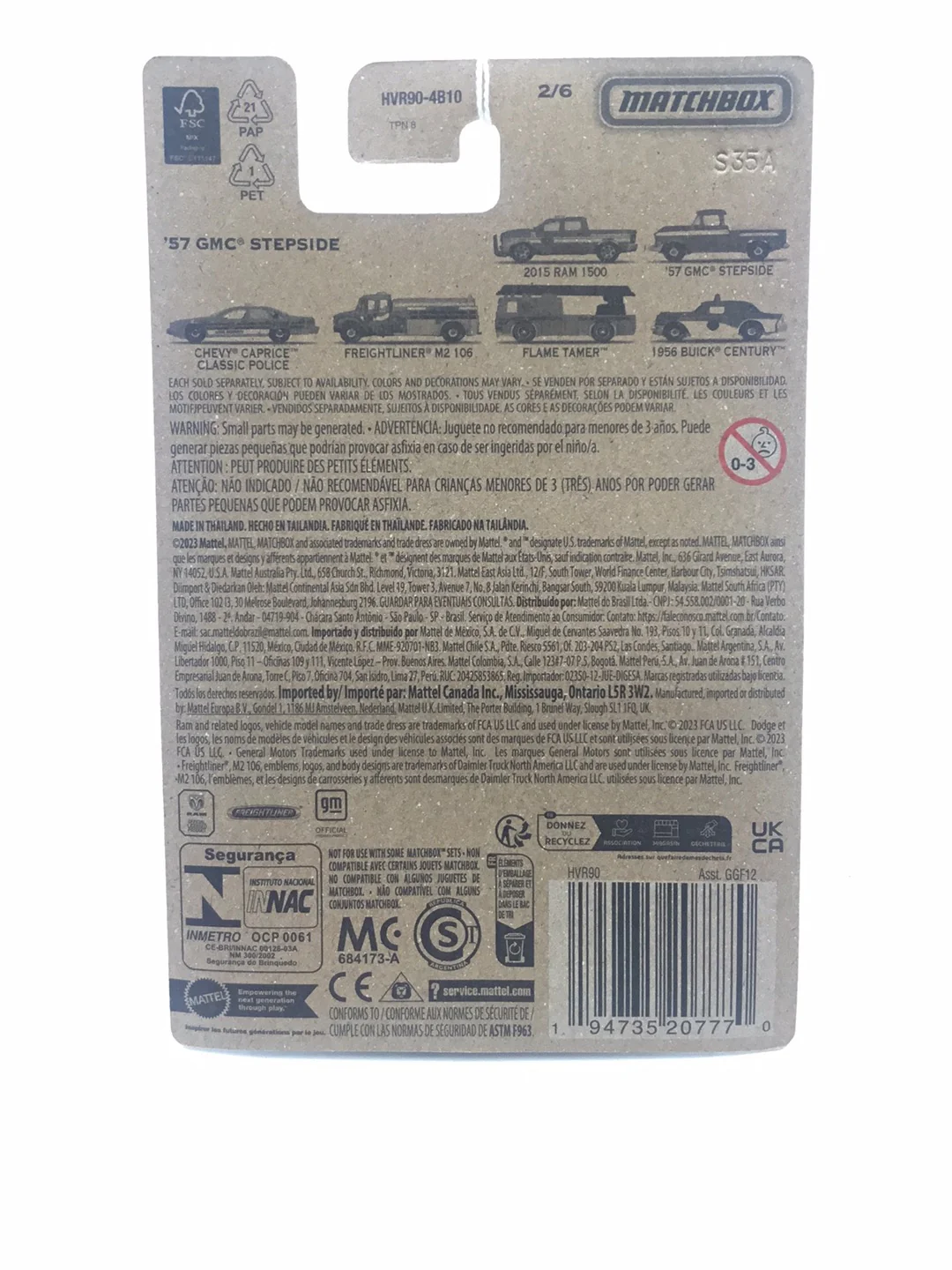 Matchbox County Rescue 57 GMC Stepside 158i - Image 6