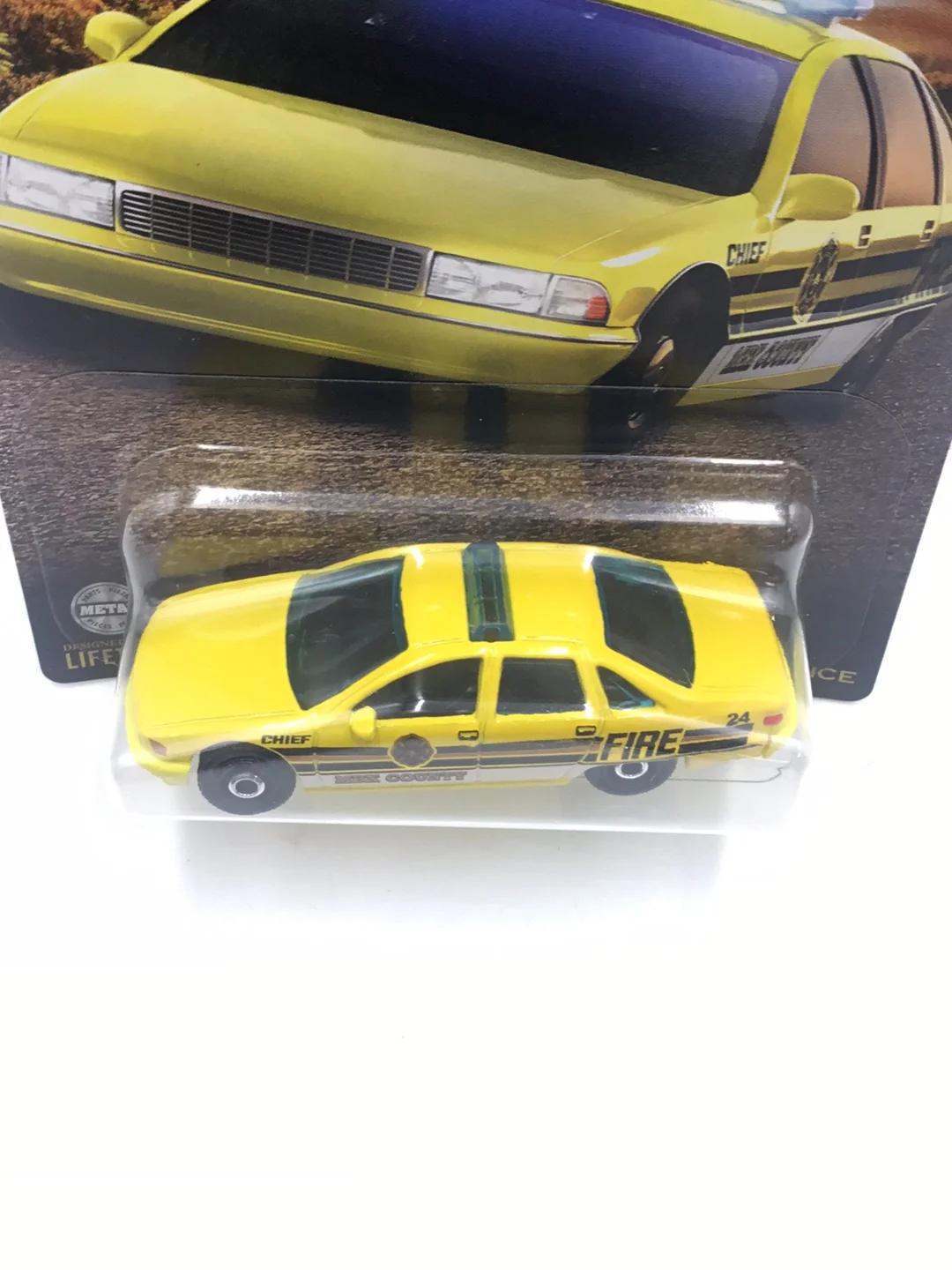 Matchbox County Rescue Chevy Caprice Classic Police 161Q - Image 5
