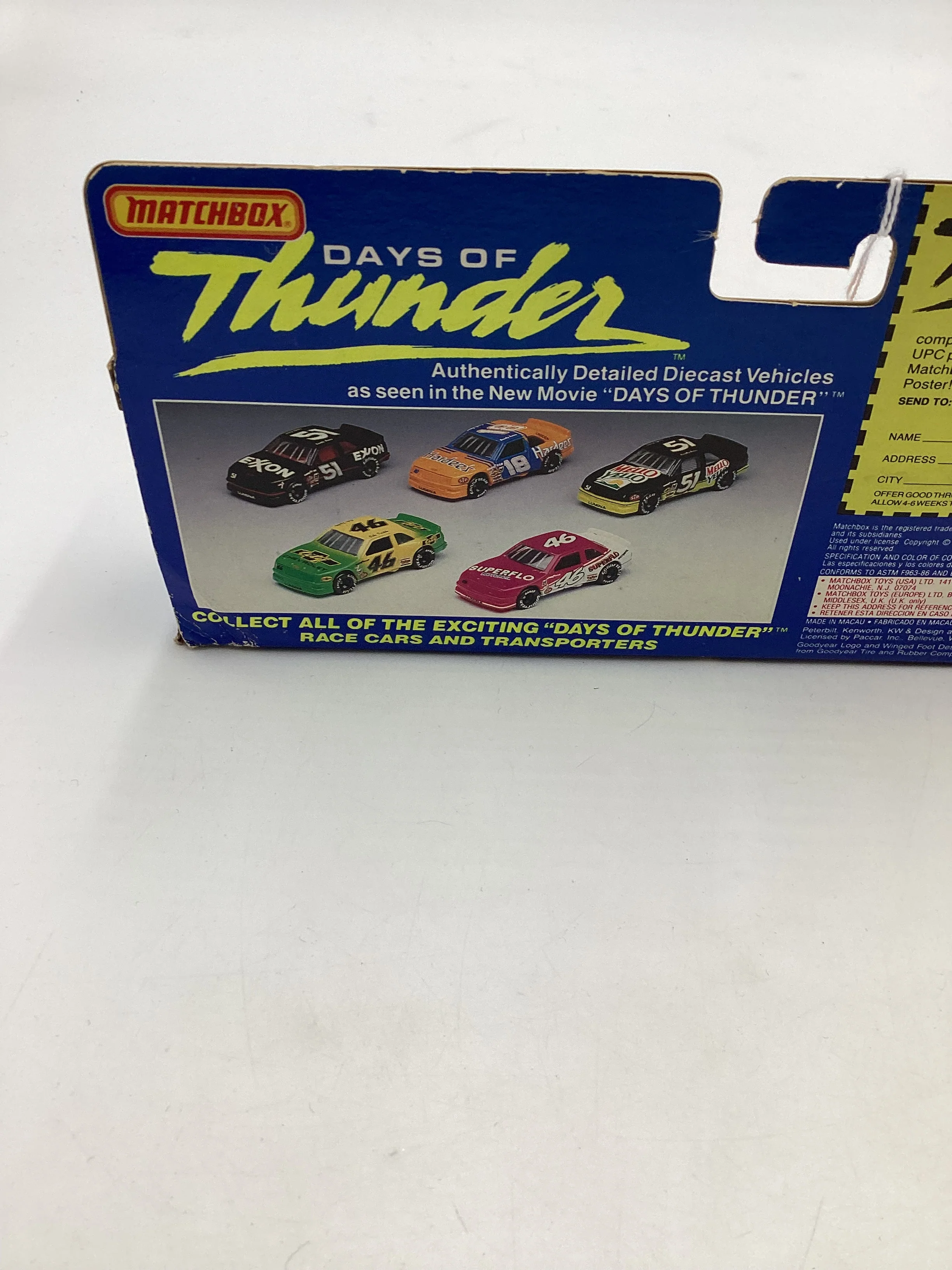 Matchbox Days of Thunder #32530 Race Car Transporter Hardees SR - Image 12