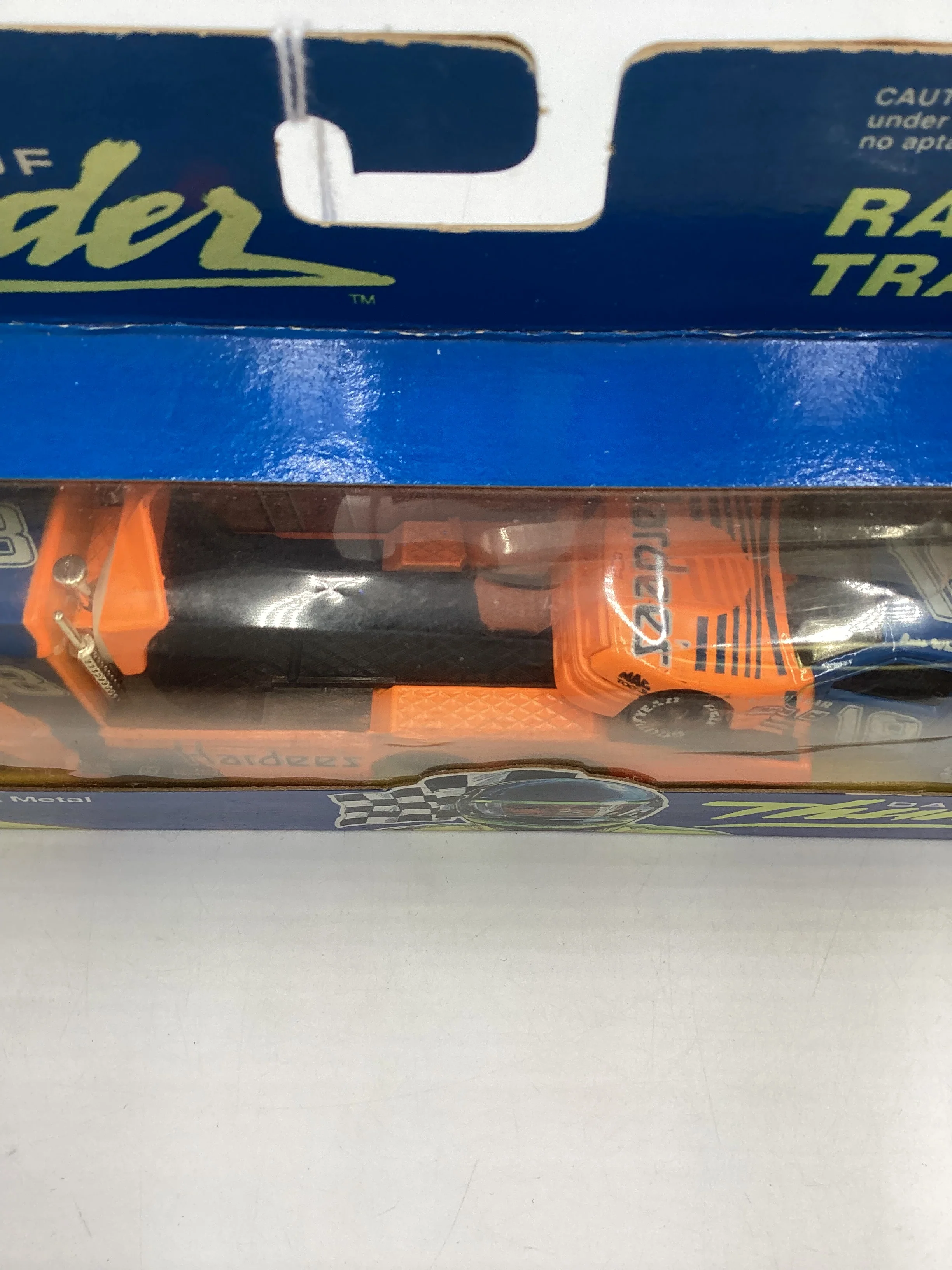 Matchbox Days of Thunder #32530 Race Car Transporter Hardees SR - Image 7