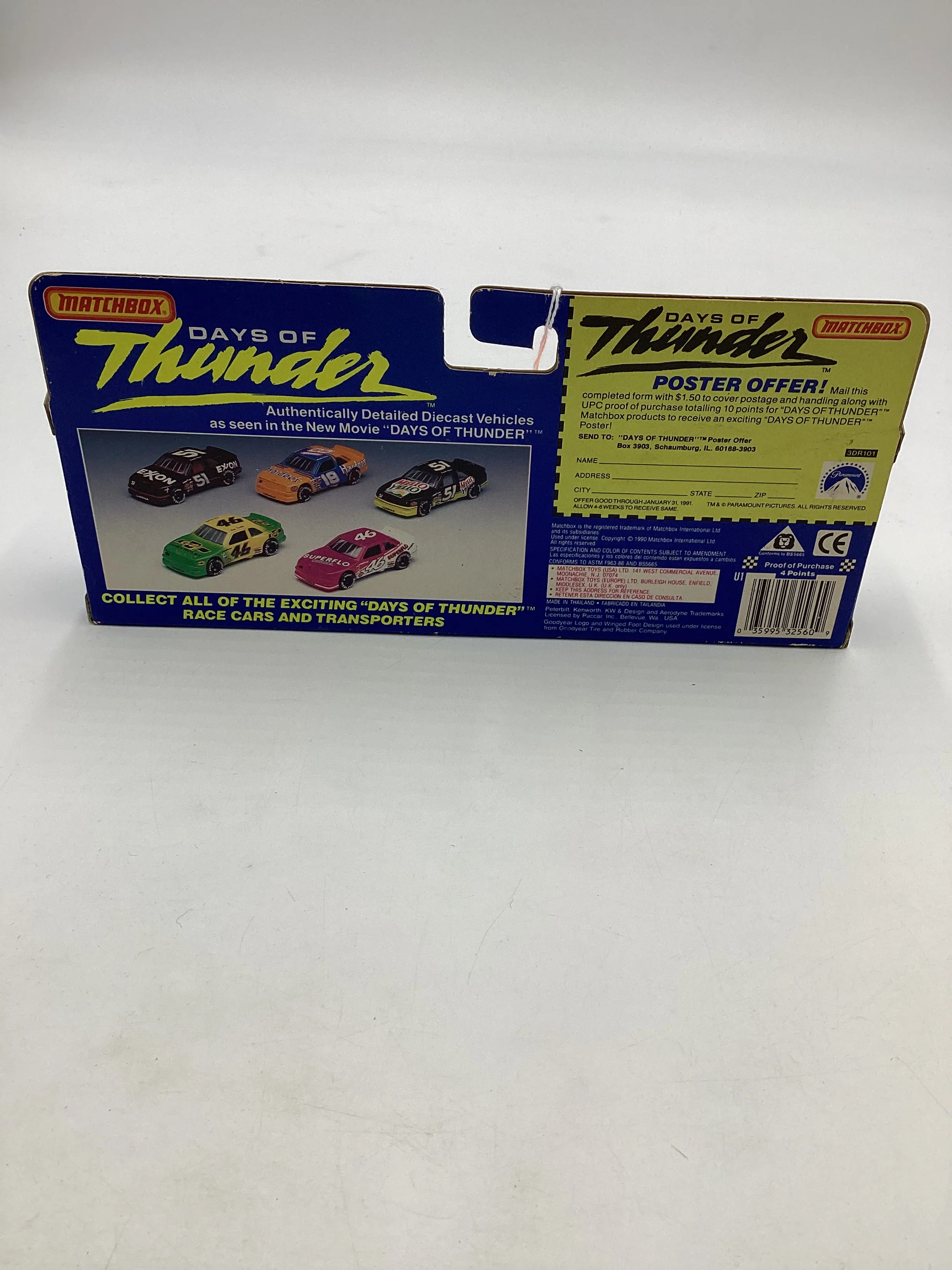 Matchbox Days of Thunder #32560 Team Transports Hardees SR - Image 10