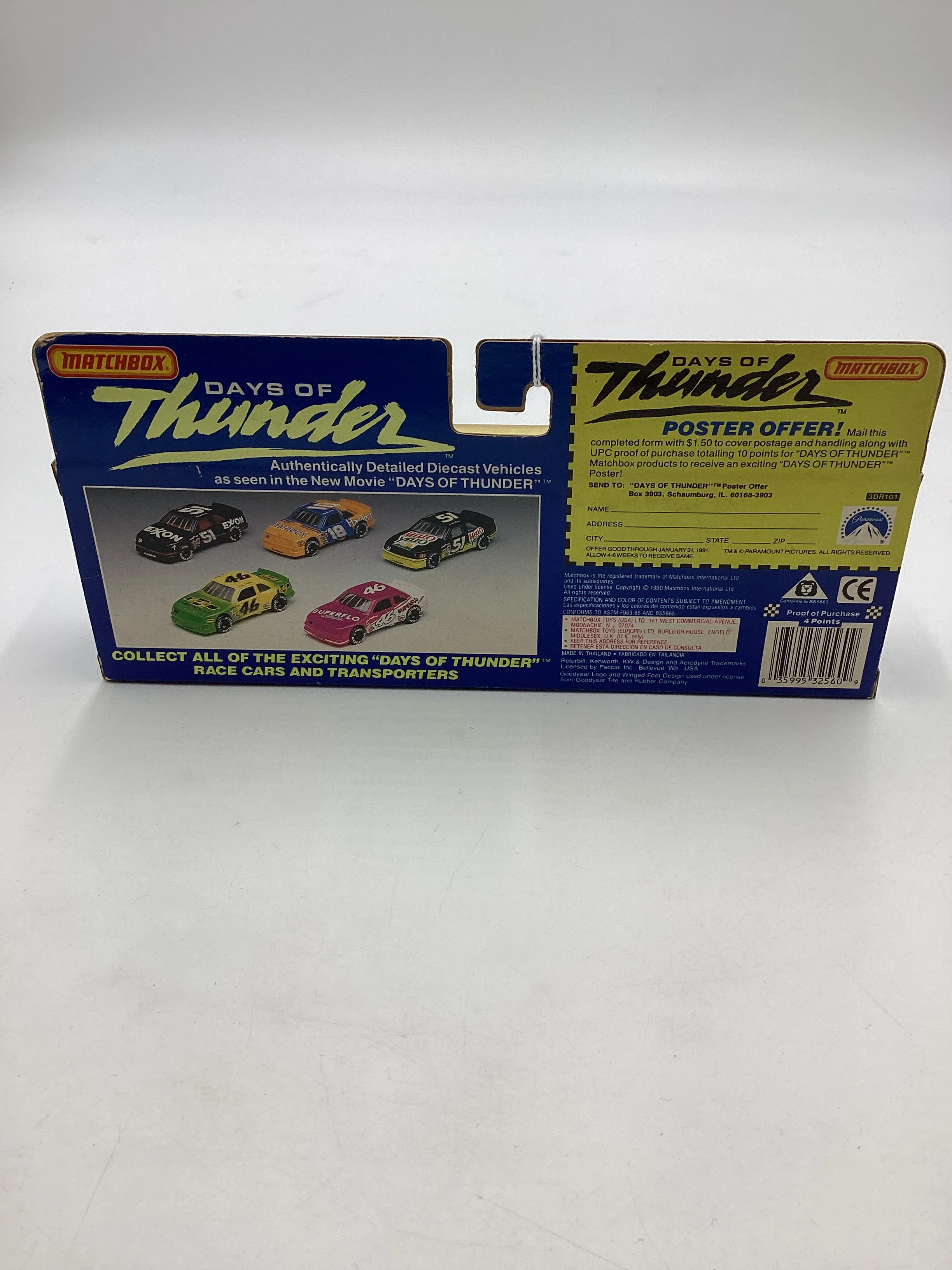 Matchbox Days of Thunder #32560 Team Transports Superflo Racing SR - Image 11