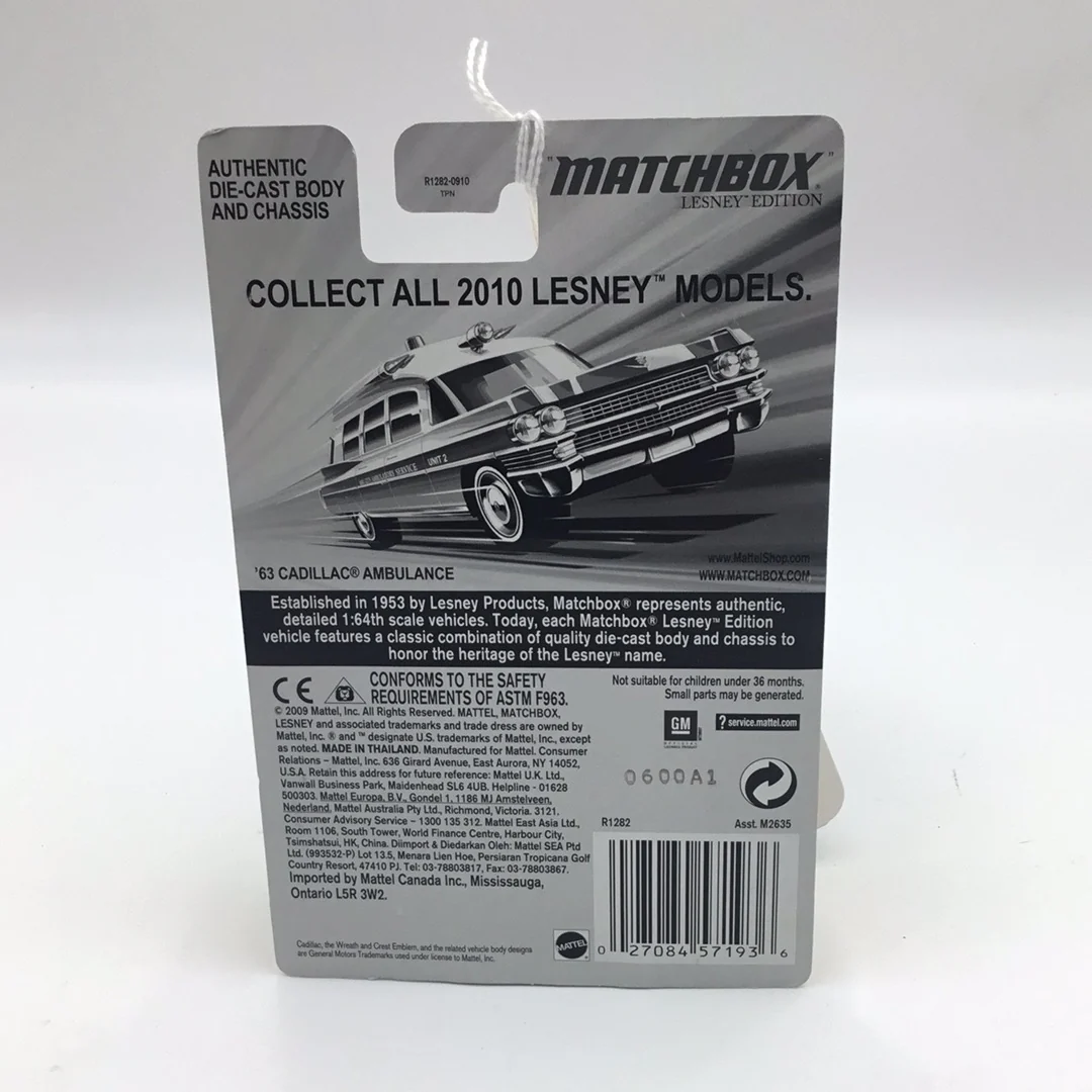 Matchbox Lesley Edition 63 Cadillac Ambulance VHTF - Image 5