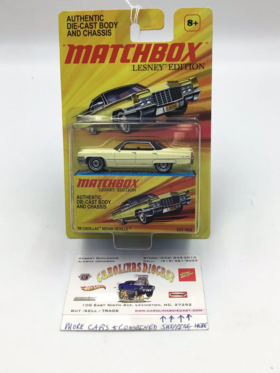 Matchbox Lesley Edition 69 Cadillac Sedan Deville R4