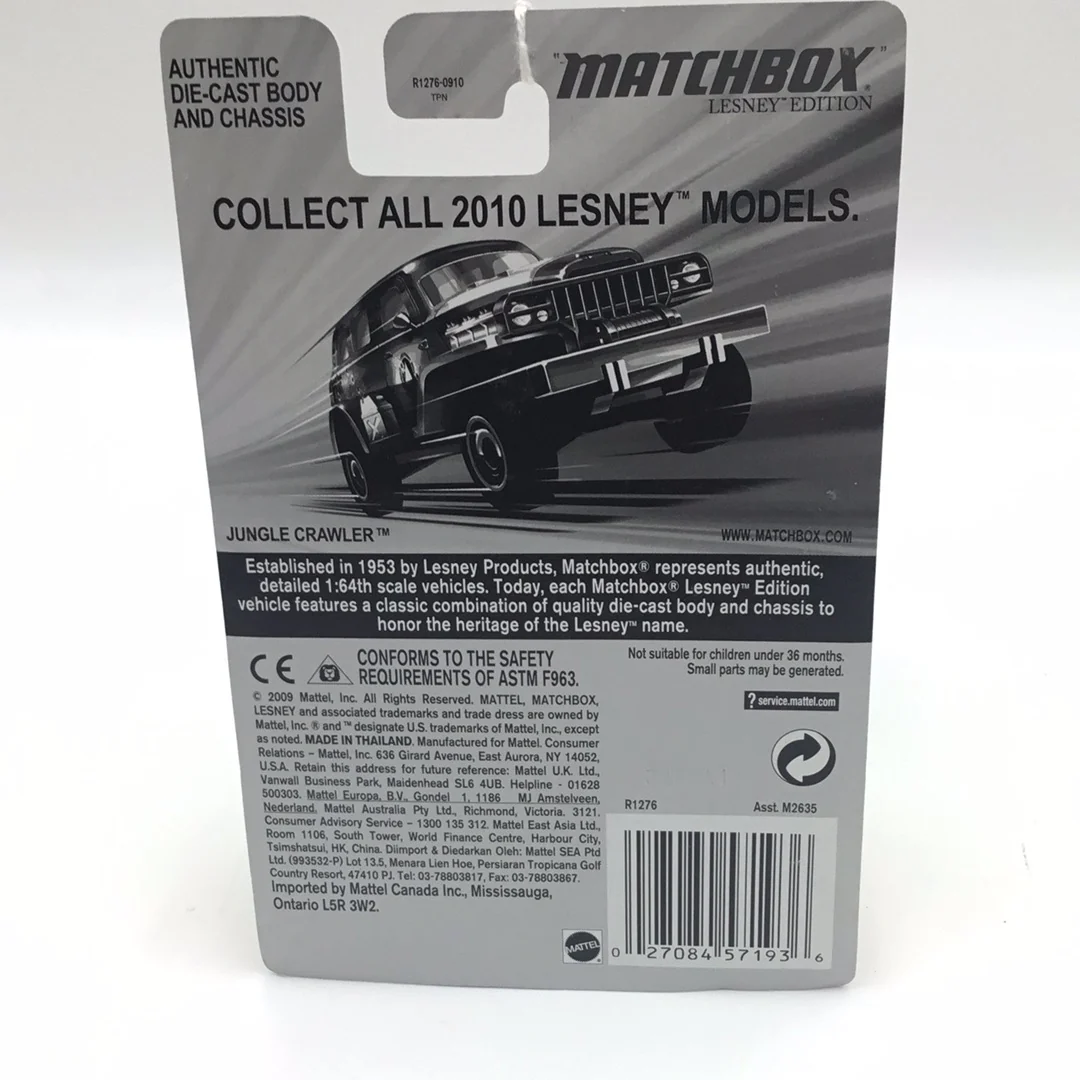 Matchbox Lesley Edition Jungle Crawler 174G - Image 5