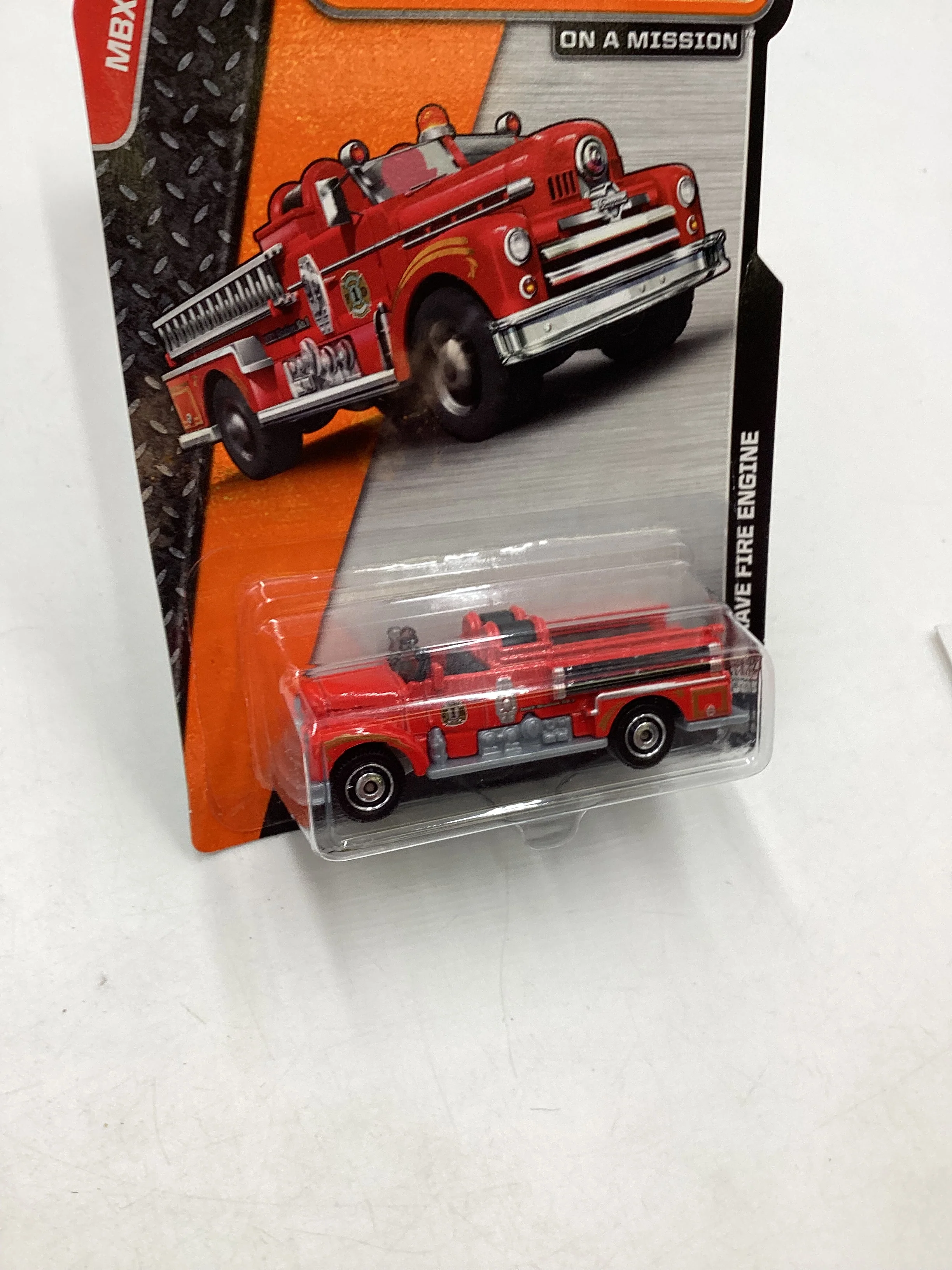 Matchbox MBX Heroic Rescue #77 Seagrave Fire Engine Red 206C - Image 5