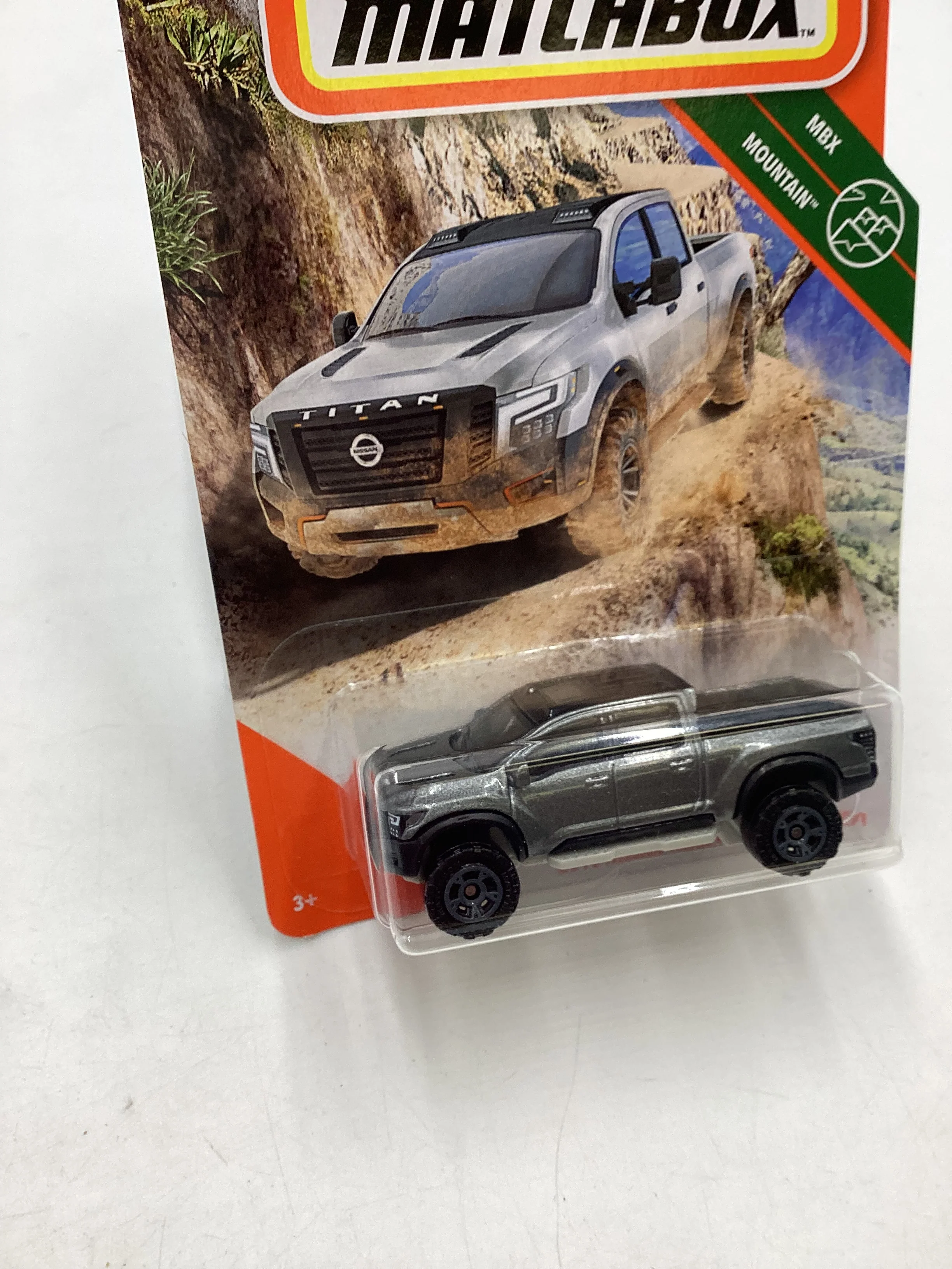 Matchbox MBX Mountain #76 2016 Nissan Titan Warrior Concept Gray - Image 5