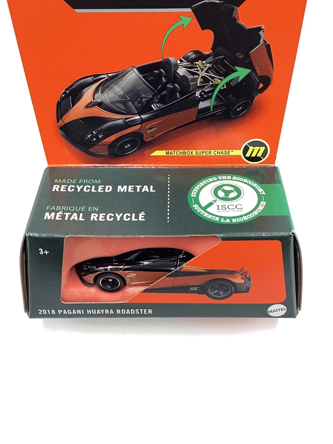 2024 Matchbox Moving Parts Super Chase 2018 Pagani Huayra Roadster - Image 5