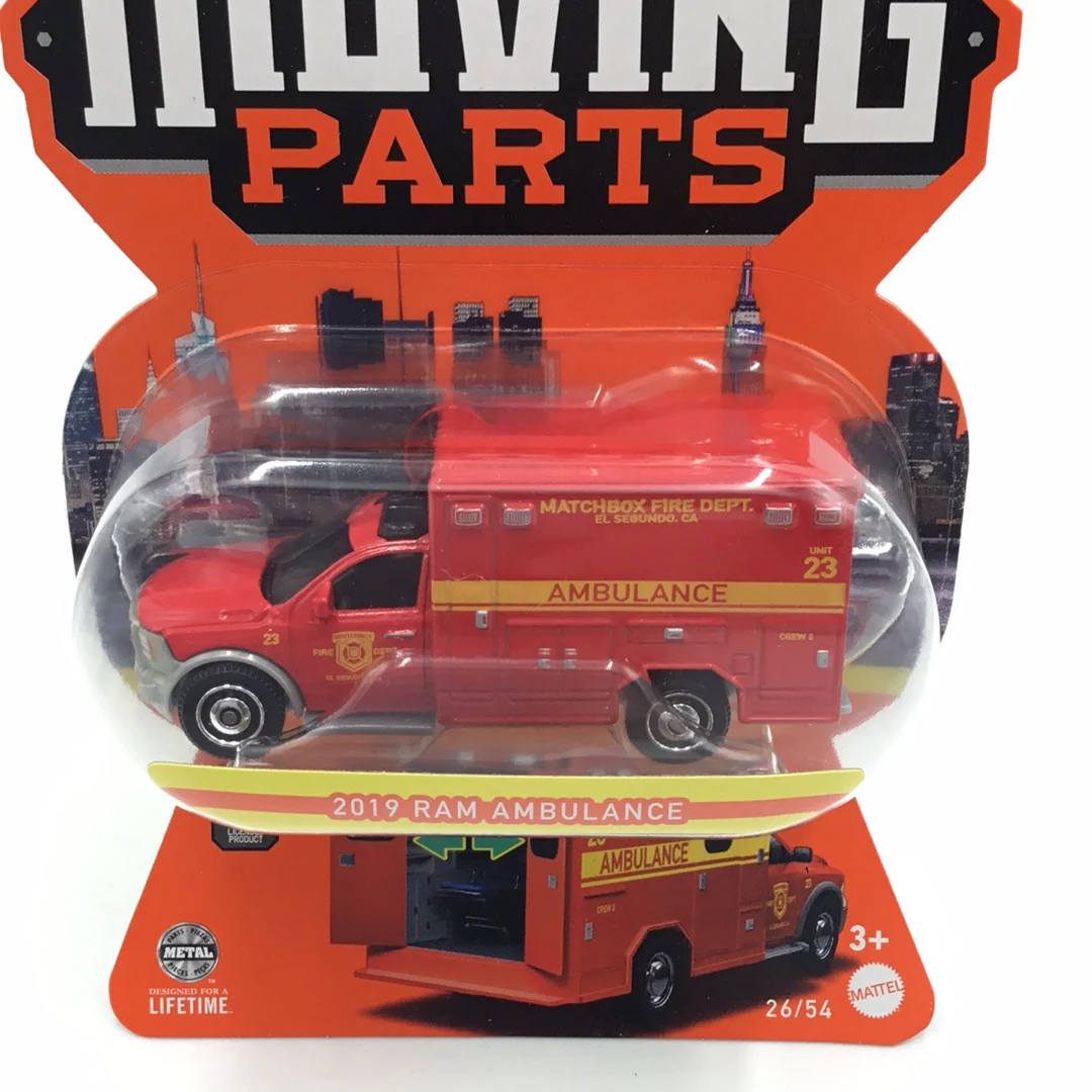 Matchbox Moving Parts 2019 Ram Ambulance - Image 2