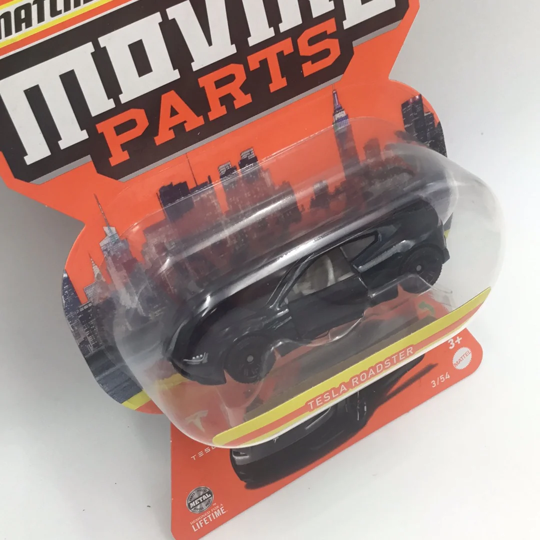 Matchbox Moving Parts Tesla Roadster black 172E - Image 3
