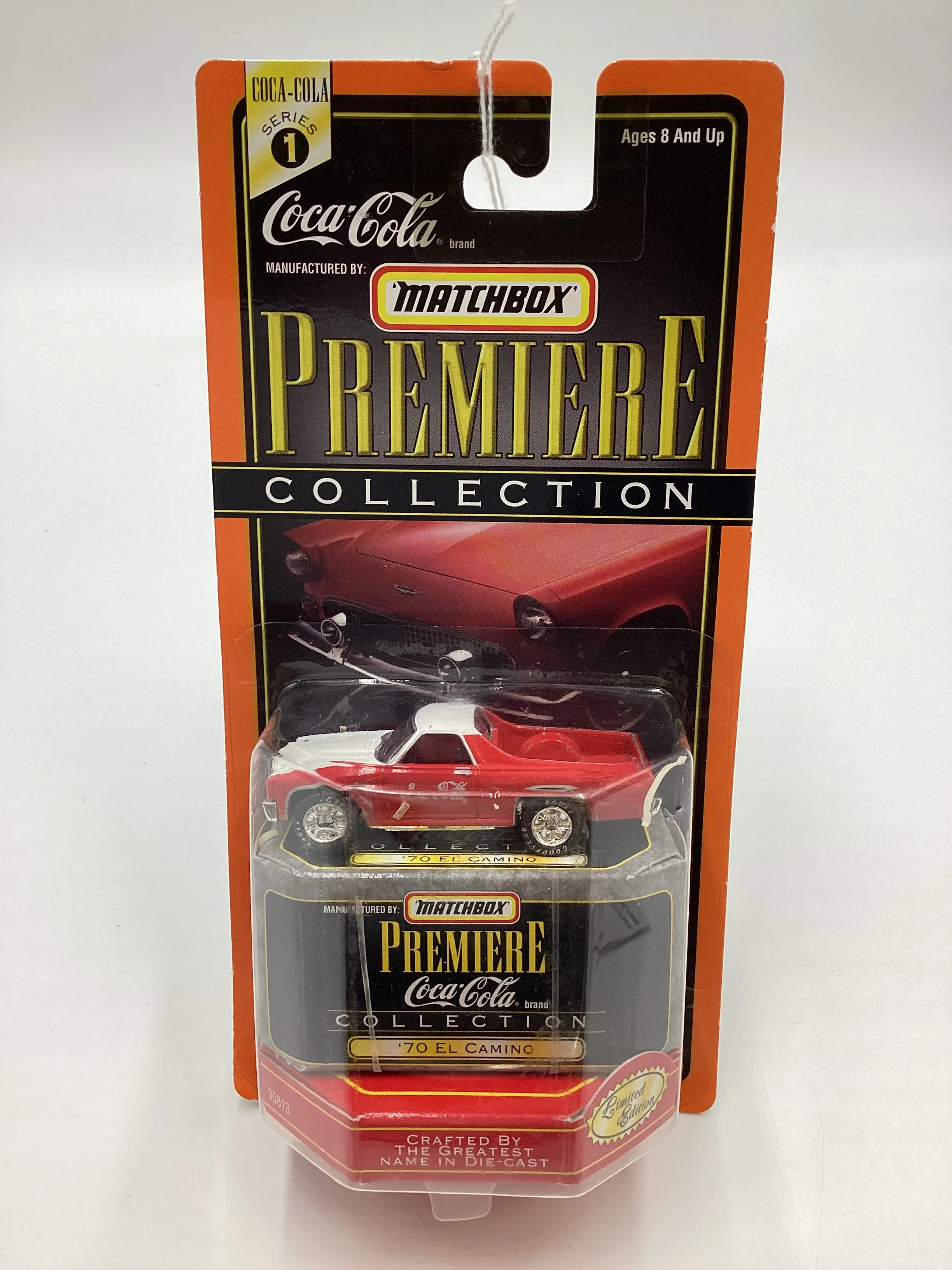 Matchbox Premiere Coca Cola 70 El Camino Red (SR) - Image 2
