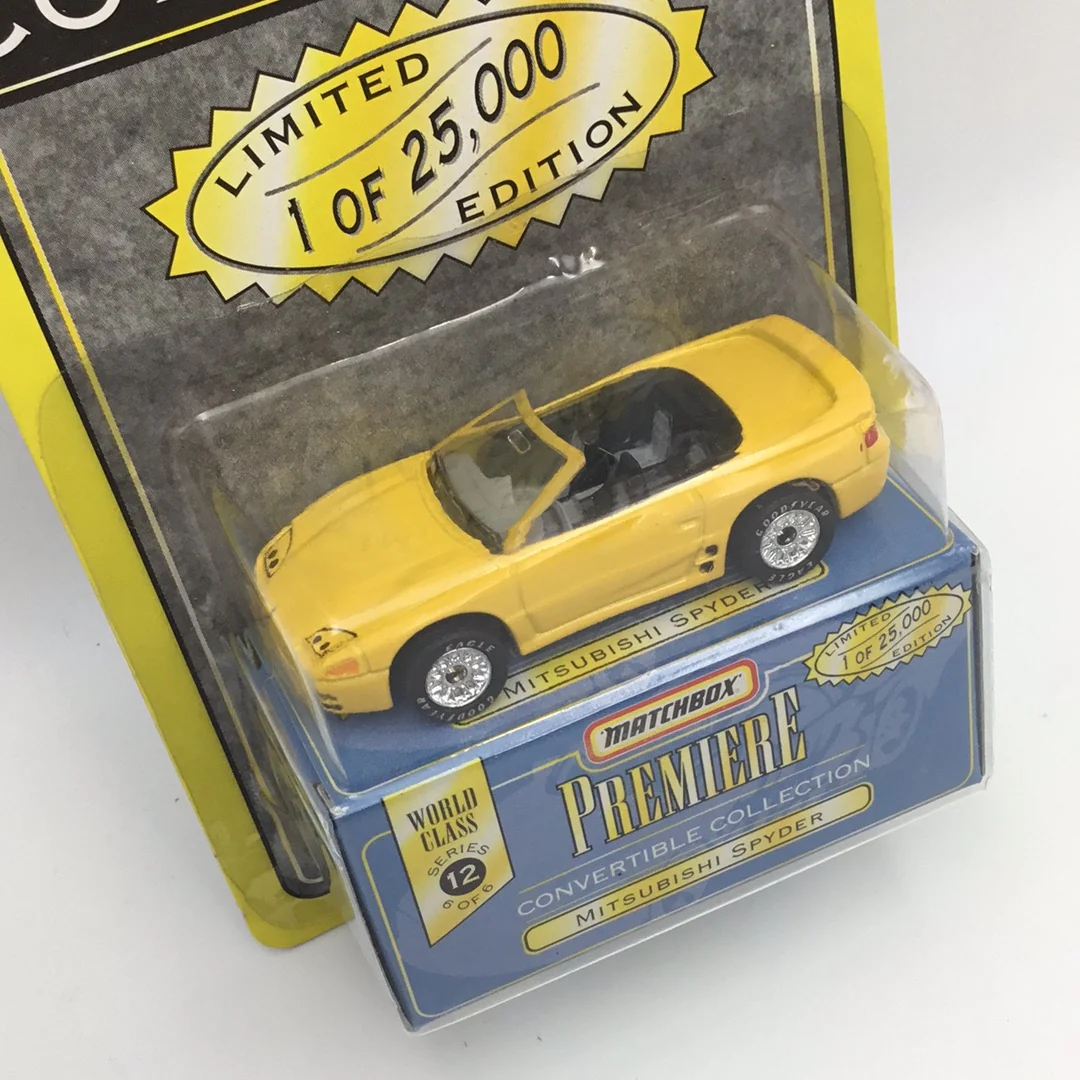 Matchbox Premiere Convertible Collection Series 12 Mitsubishi Spyder 5E6 - Image 3