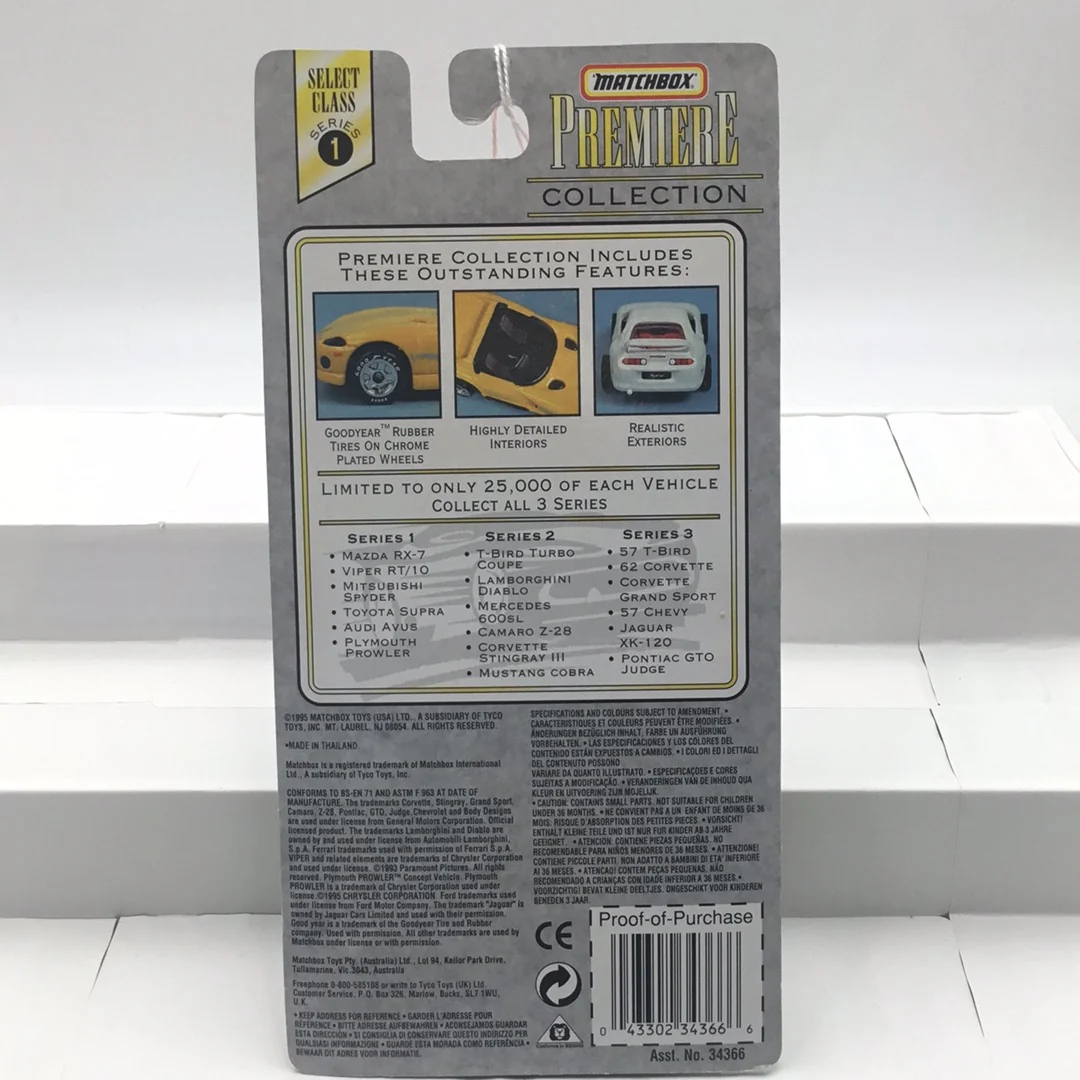 Matchbox Premiere series 1 Plymouth Prowler Grey 162E - Image 4