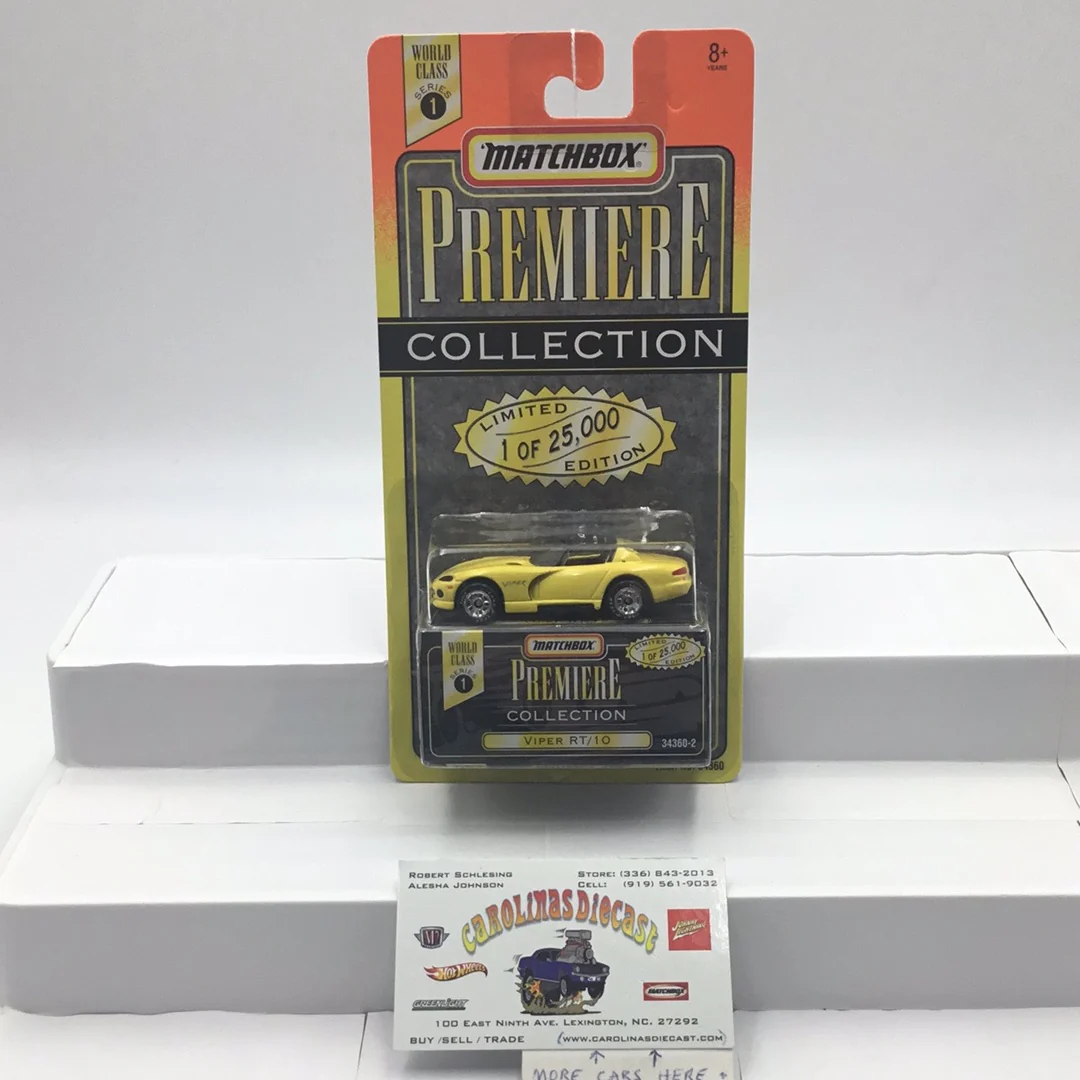 Matchbox Premiere series 1 Viper RT/10 yellow 5A1