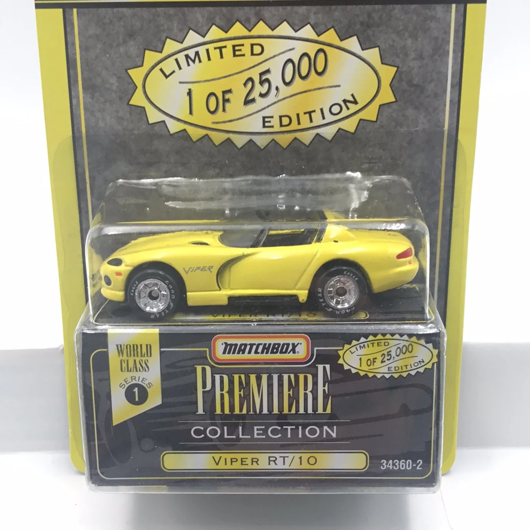 Matchbox Premiere series 1 Viper RT/10 yellow 5A1 - Image 2