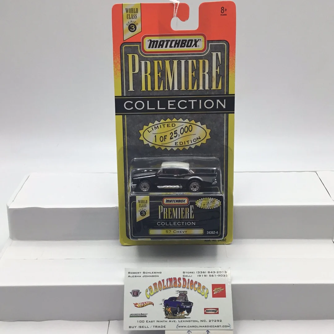 Matchbox Premiere series 3 ‘57 Chevy black 5C2