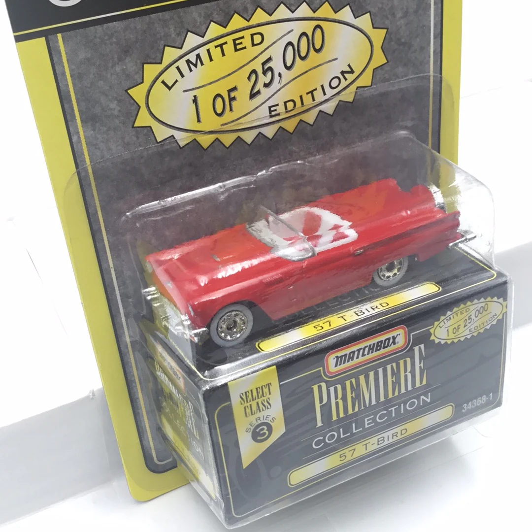 Matchbox Premiere series 3 57 T-Bird Red 5A5 - Image 3